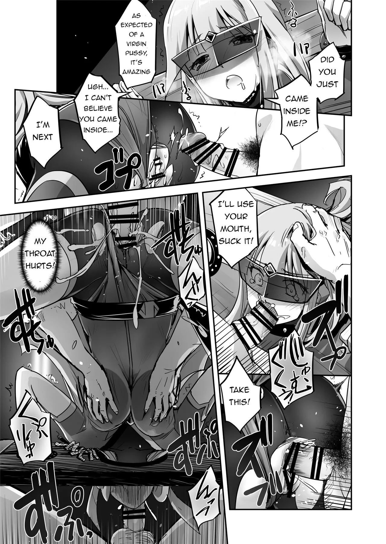 Enhyou Souki Twin Curely Yuri Heroine wa Otoko no Chinpo ni Haiboku suru Zenpen + Kouhen | FlameFrost Duo TWIN CURELY ~Yuri Heroines Defeated By Dick~ Part 1+2 | Page 39