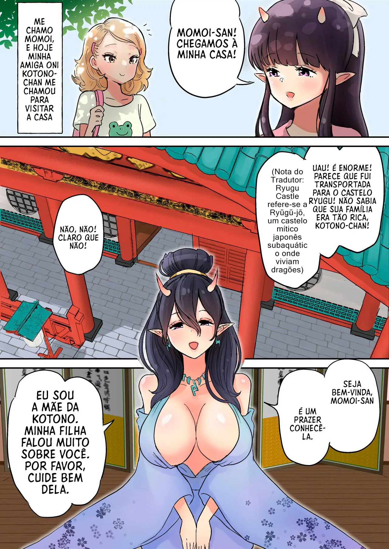 Futanari x Oni Mother and Daughter | Page 2