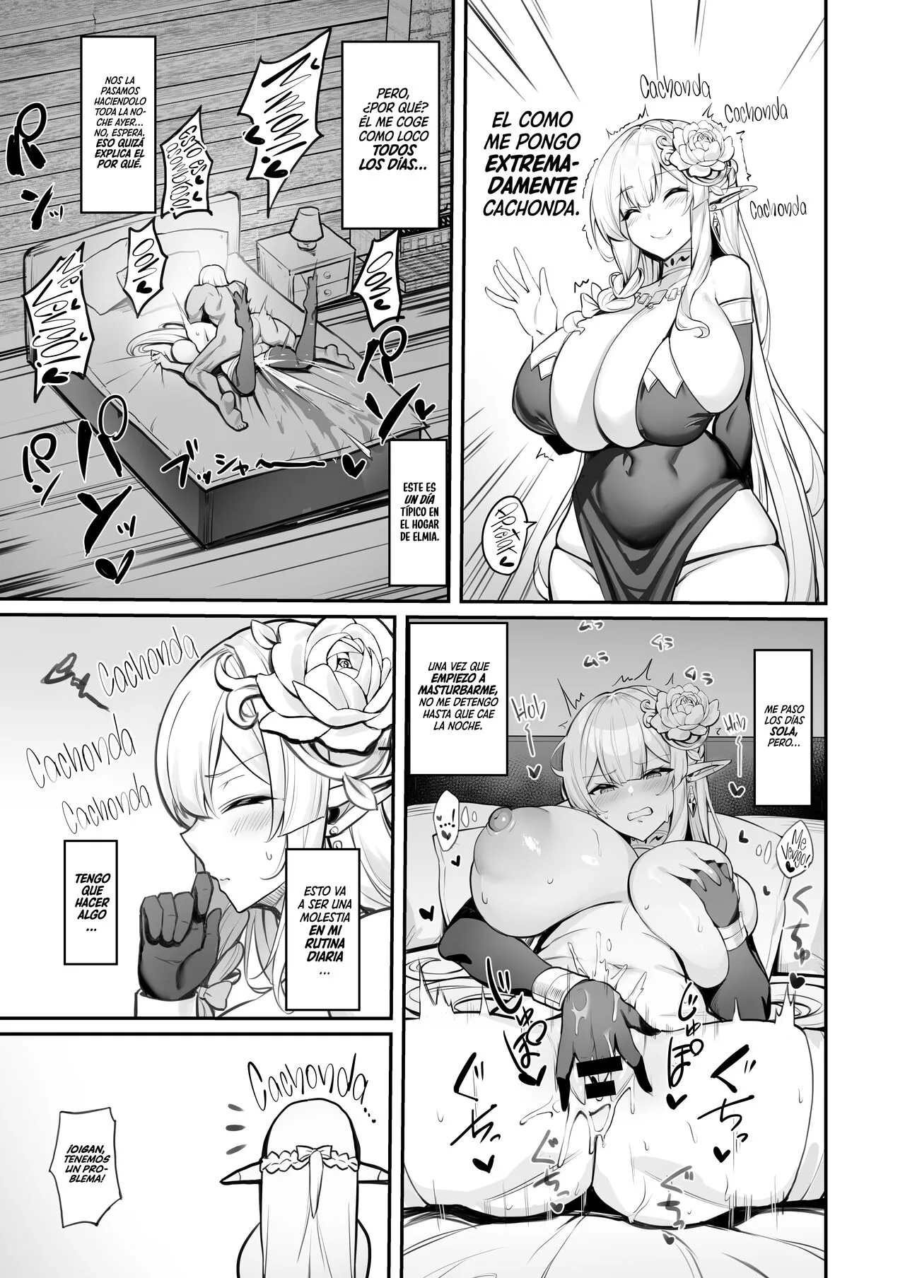 Elf Mama-San no manga | A Manga About an Elf Housewife | Page 4