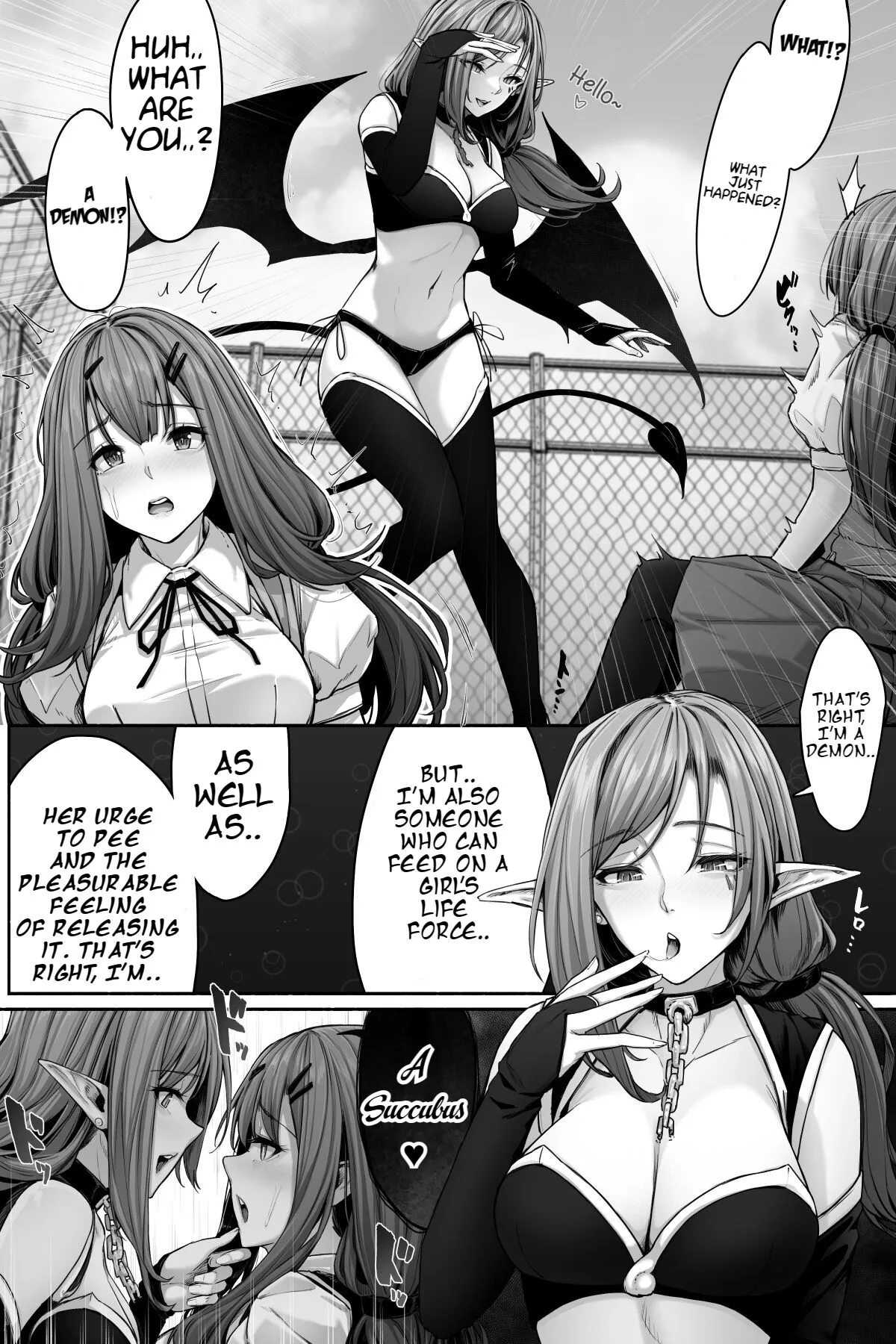 Succubus ni Nyoui o Suwarete Oshikko Sasete Moraenai! | Page 6