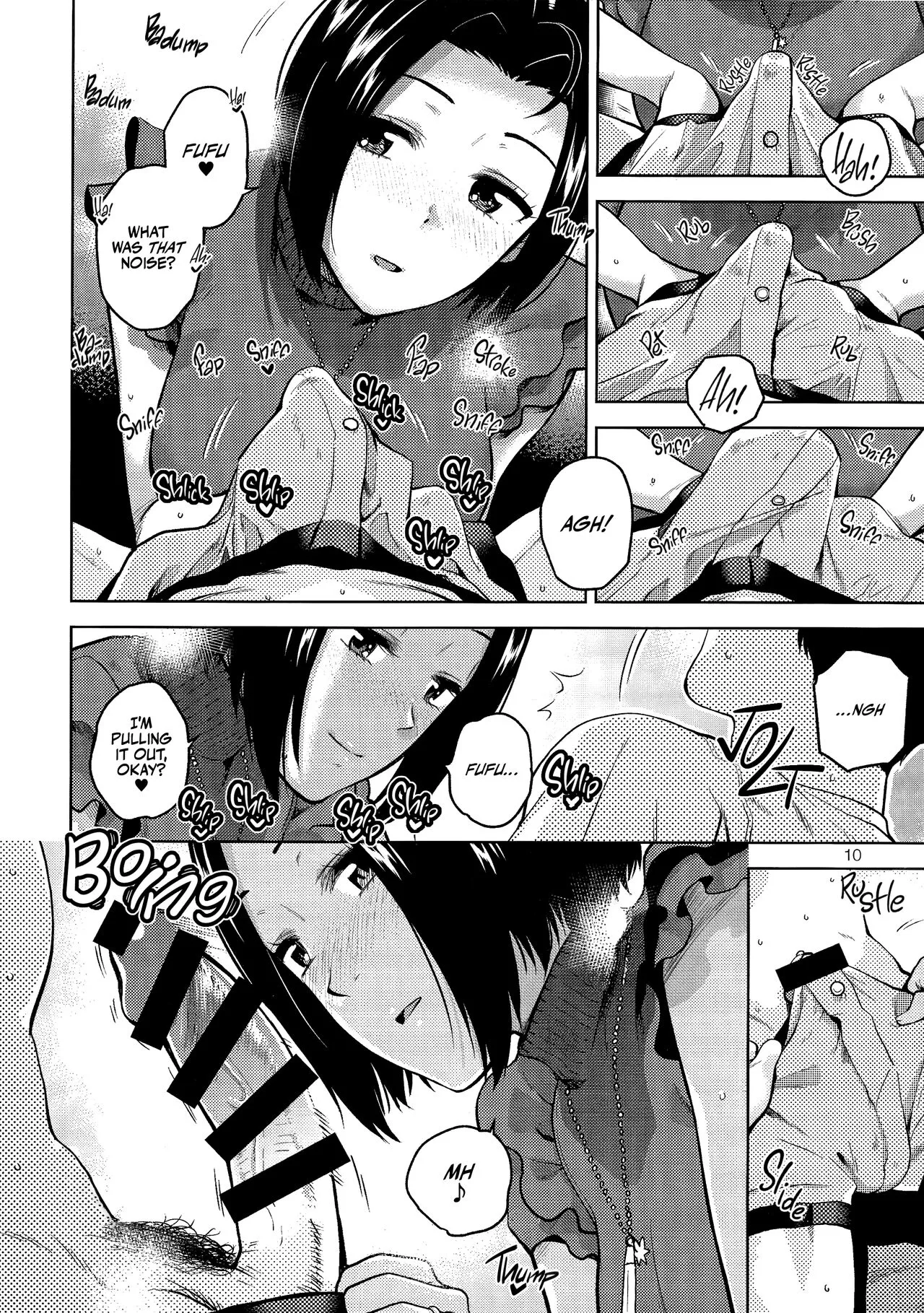 Azusa-san ga Te to Kuchi dake de Shite Kureru Hon | Azusa-san Only Uses Her Hands and Mouth | Page 11