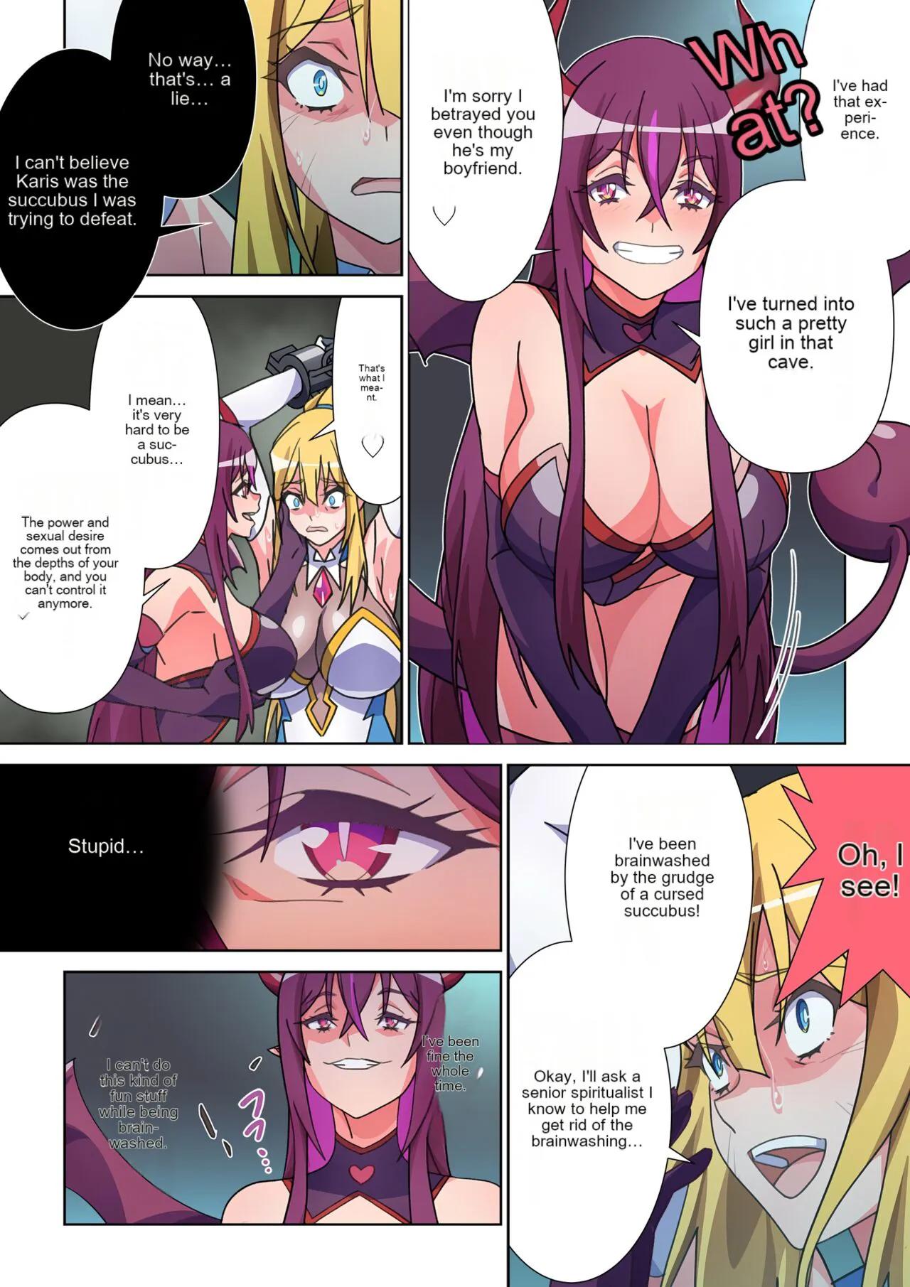 Moreugesseoyo ni Sareta Kanojo to, Saikyou Succubus ni Natta Ore | The girl who was turned into Morgessoyo and me who became the strongest succubus | Page 7