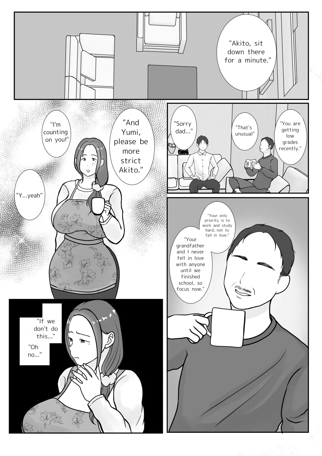 Boku wa Haha ni Gachikoi Shiteru 1 | I'm madly in love with my mom. 1 | Page 58