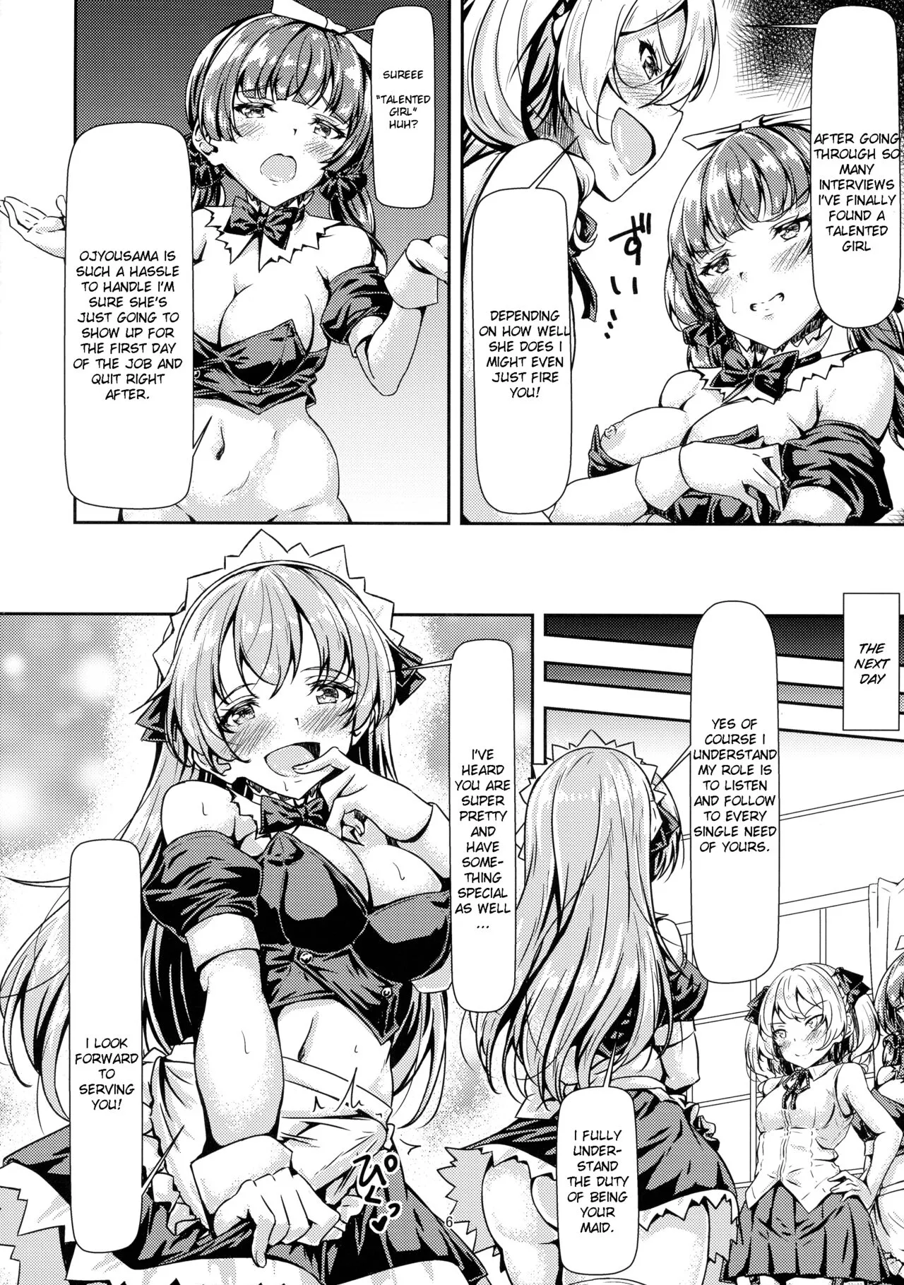 Futanari Ojyosama Sandwich | Page 6