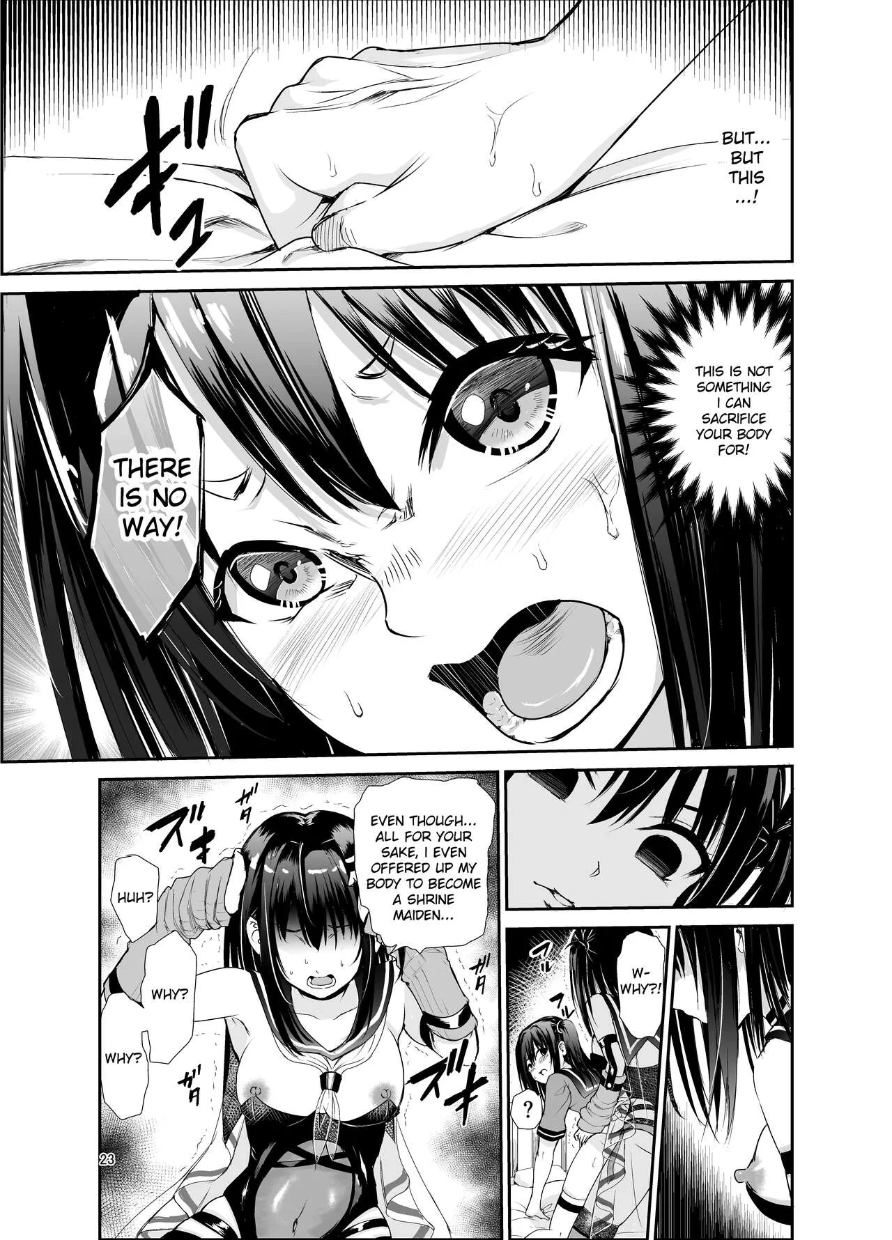 Tsuyagari Mura 6 ~Kareshi o Mamoru Tame Hikyou no Mura de Kyousei Gohoushi & NTR Sex~ | Page 22