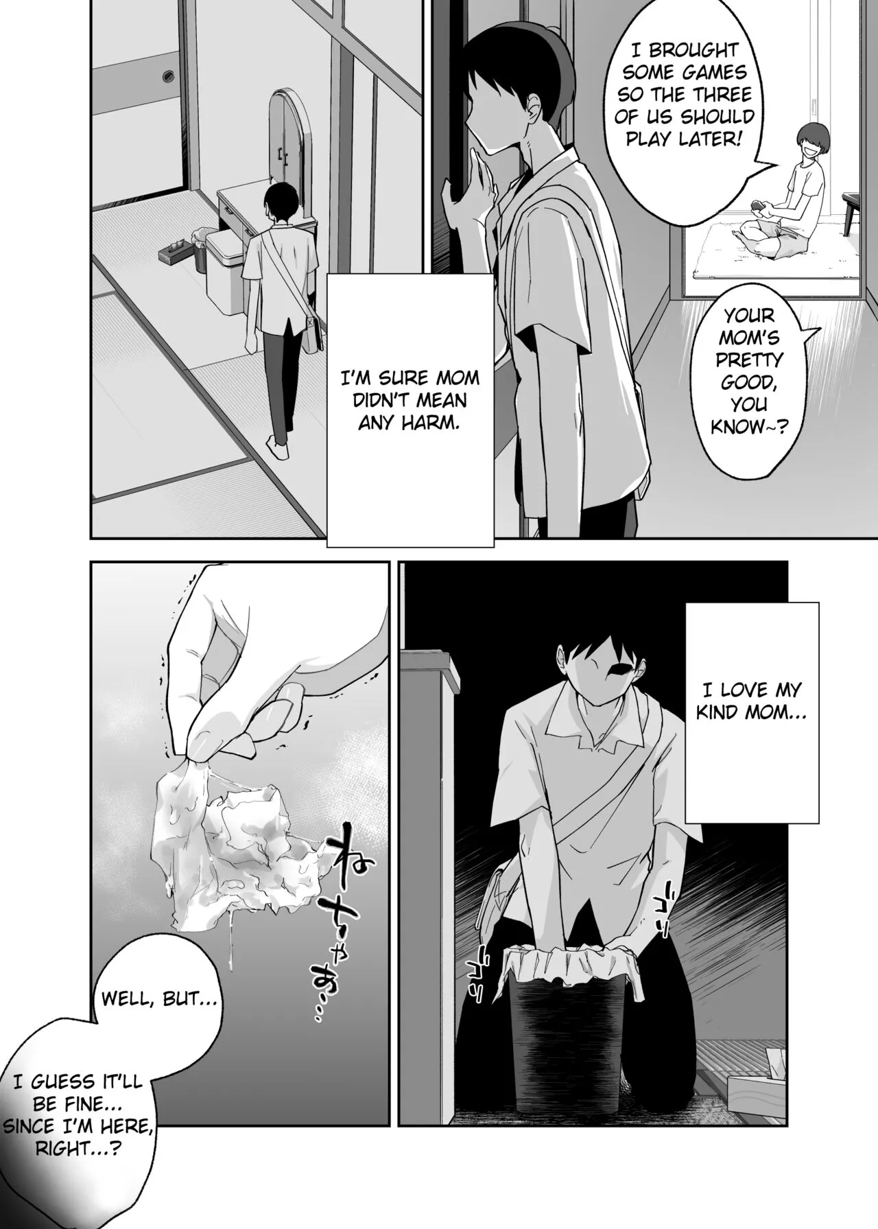 Hitotsu Yane no Shita de Kaa-san ga Netorare Teru~Tomo Chin ni Ochita Haha to Sore ni Mezameru Ore 2~ | Page 9