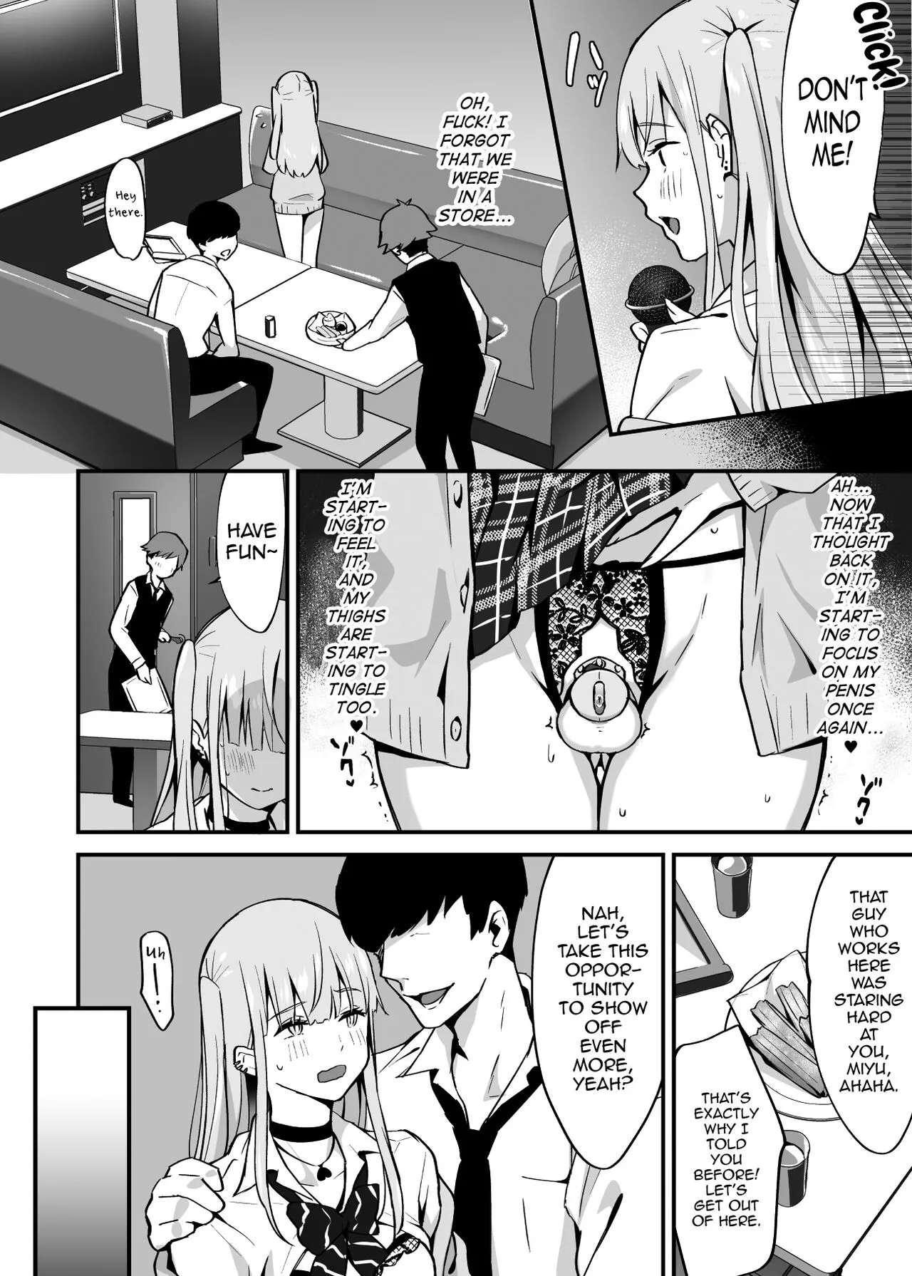 Zoku Kaikan ♀ Ochi ～Miyu, Shasei Kanri de Renzoku Akume〜 | Page 13