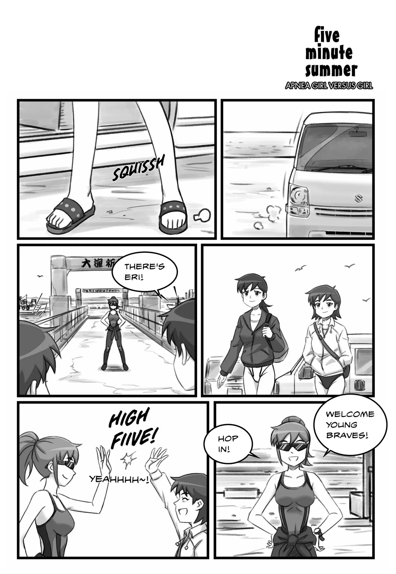 Apnea Girl Versus Girl | Page 126