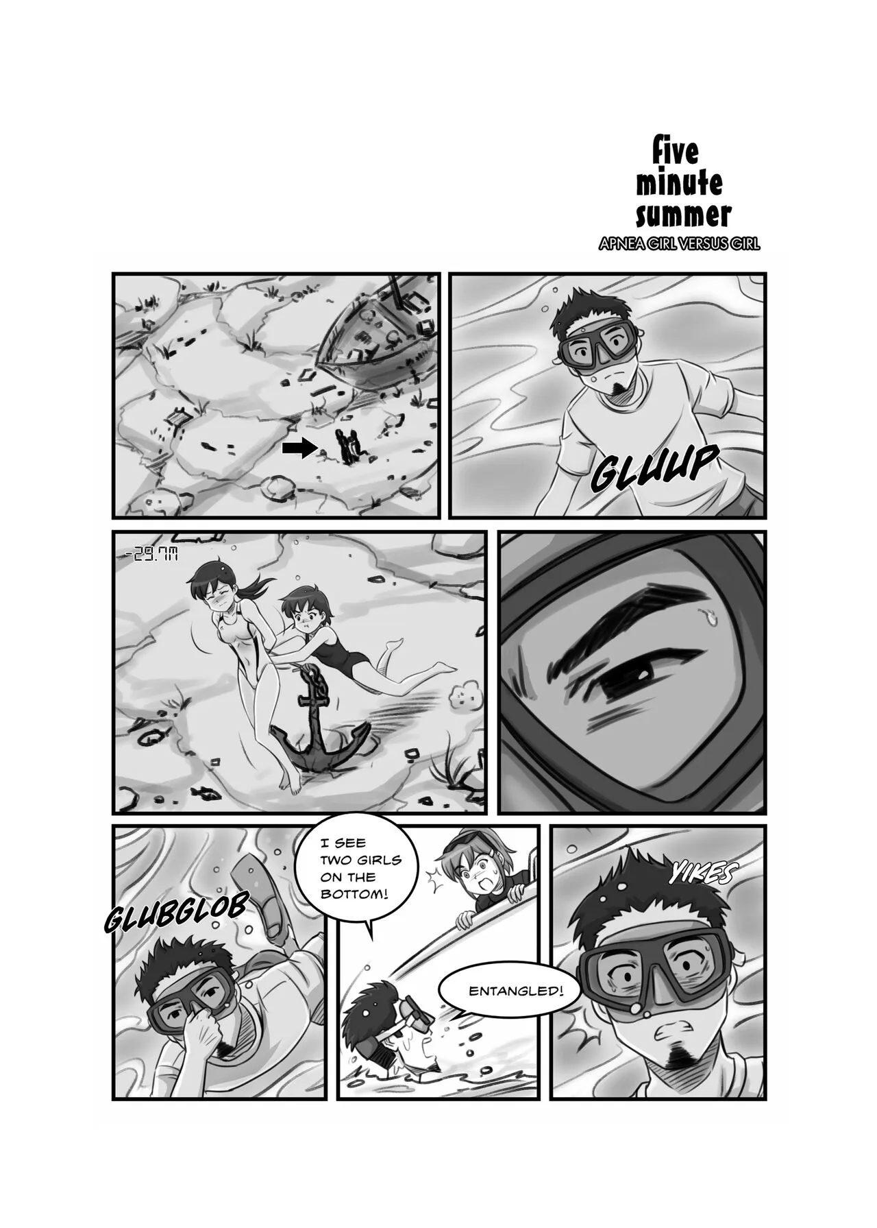 Apnea Girl Versus Girl | Page 26