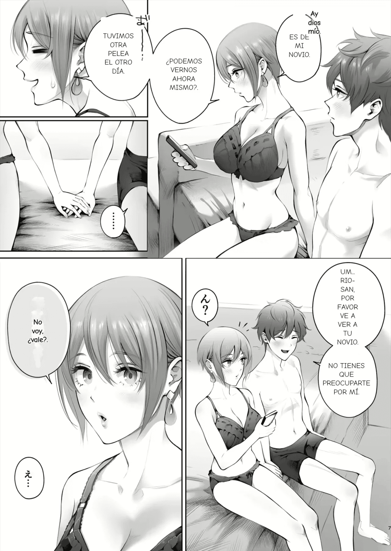 Kyou wa Kareshi de, Ashita wa Kanojo | Novio hoy novia mañana | Page 58