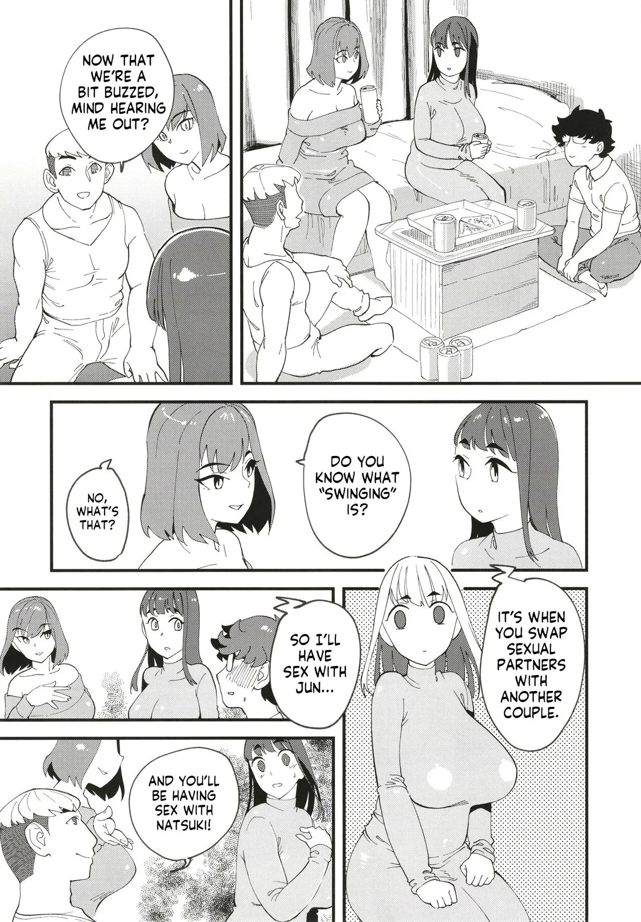 Kyouyuu Kanojo 2nd Haramase Swapping | My Best Friend's Girlfriend 2nd - Impregnation Swap | Page 9