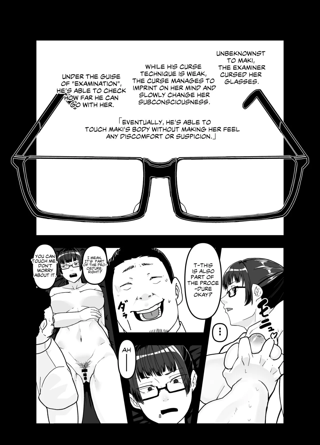 Zenin Maki o Iinari ni Suru Megane | Page 8