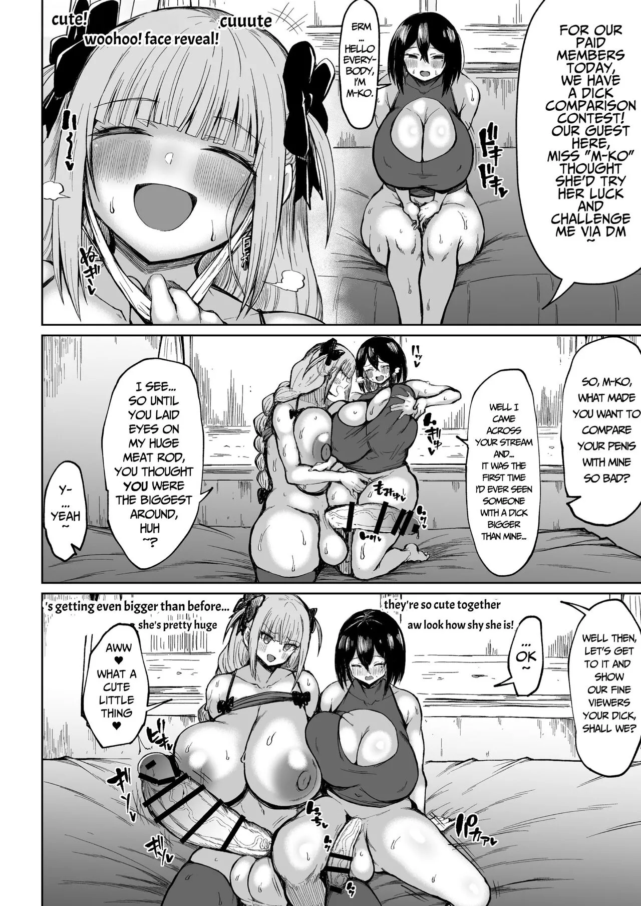 Futanari Kyokon Channel wa Dekachin Boshuuchuu | Massive Futanari Dickgirl Channel Is Recruiting BigDicks! | Page 12