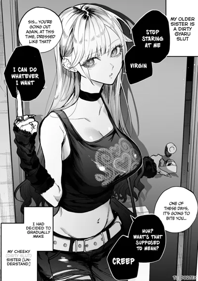 Namaiki na Gal Ane o Ore no Houhou de Wakaraseru Koto ni Shita Hi 1-5 | The Day I Decided to Make My Cheeky Gyaru Sister Understand in My Own Way Ch. 1-5's main title page