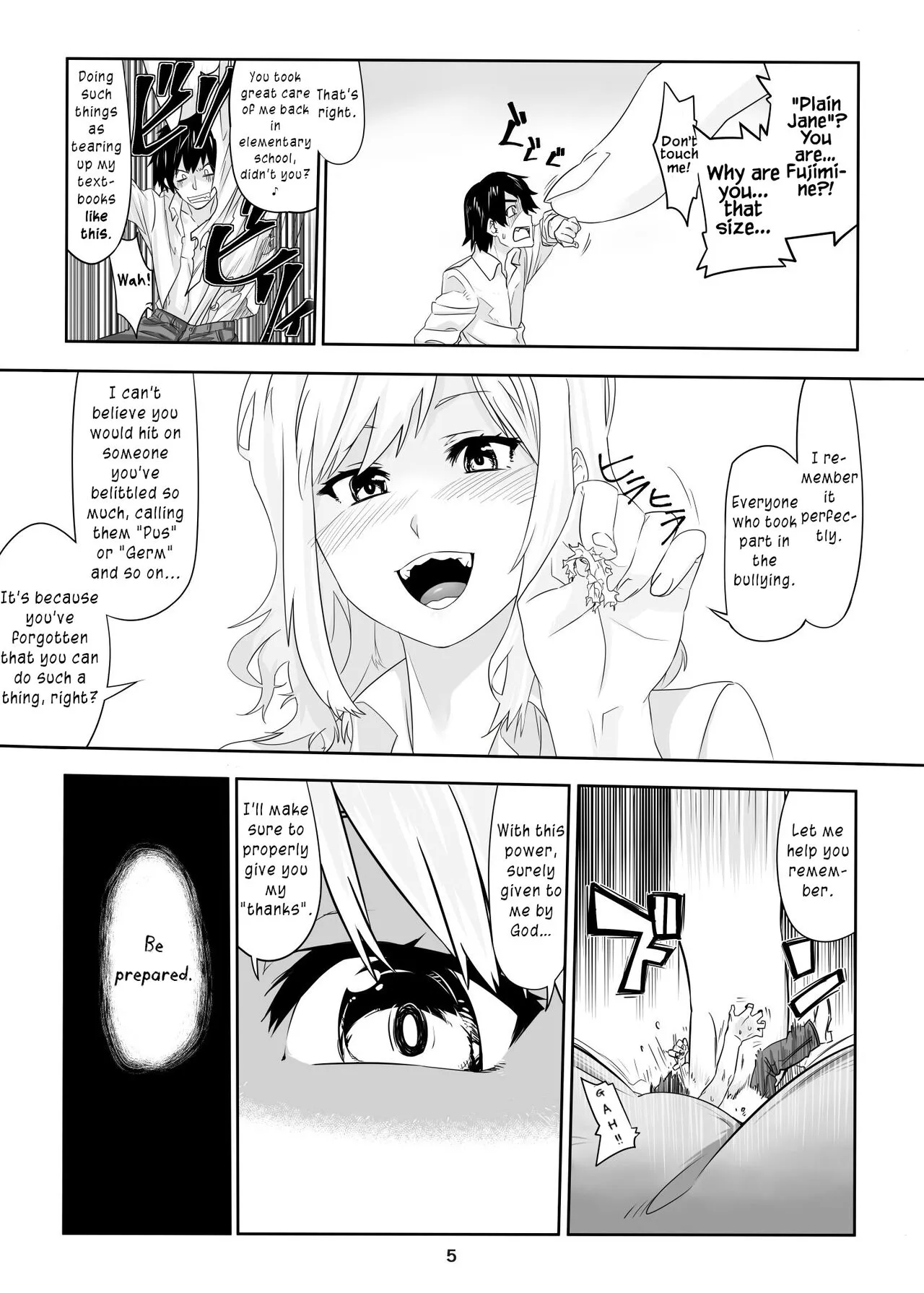 Ikitete Yokatta ~Ijimekko Datta Aitsu o Chijimete Omocha ni Shichau~ | I’m Glad You’re Alive ~Shrinking and Turning my Former Bully Into a Toy~ | Page 6