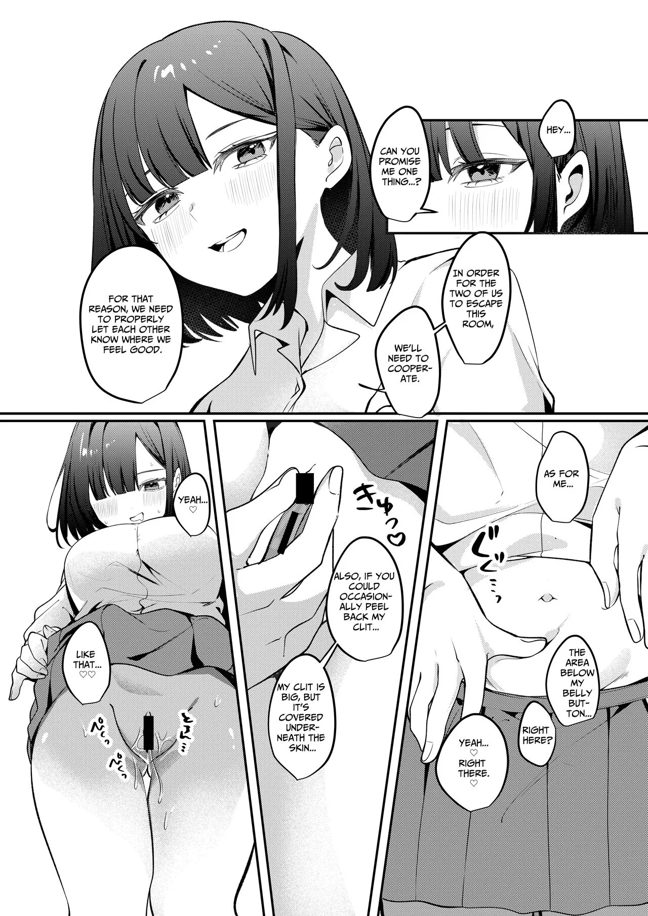 Sex Shinai to Derarenai Heya ni Seiso na Anoko to Tojikomerareru | Trapped in a Sex-Locked Room with that Prim & Proper Girl | Page 15