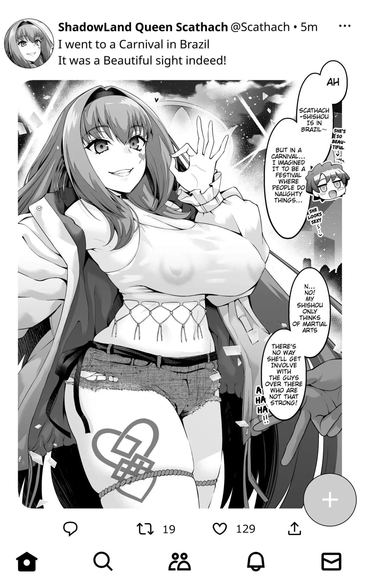 Scathach Shishou Carnival o Mankitsu suru | Scathach Shishou Had Fun At A Carnival | Page 6