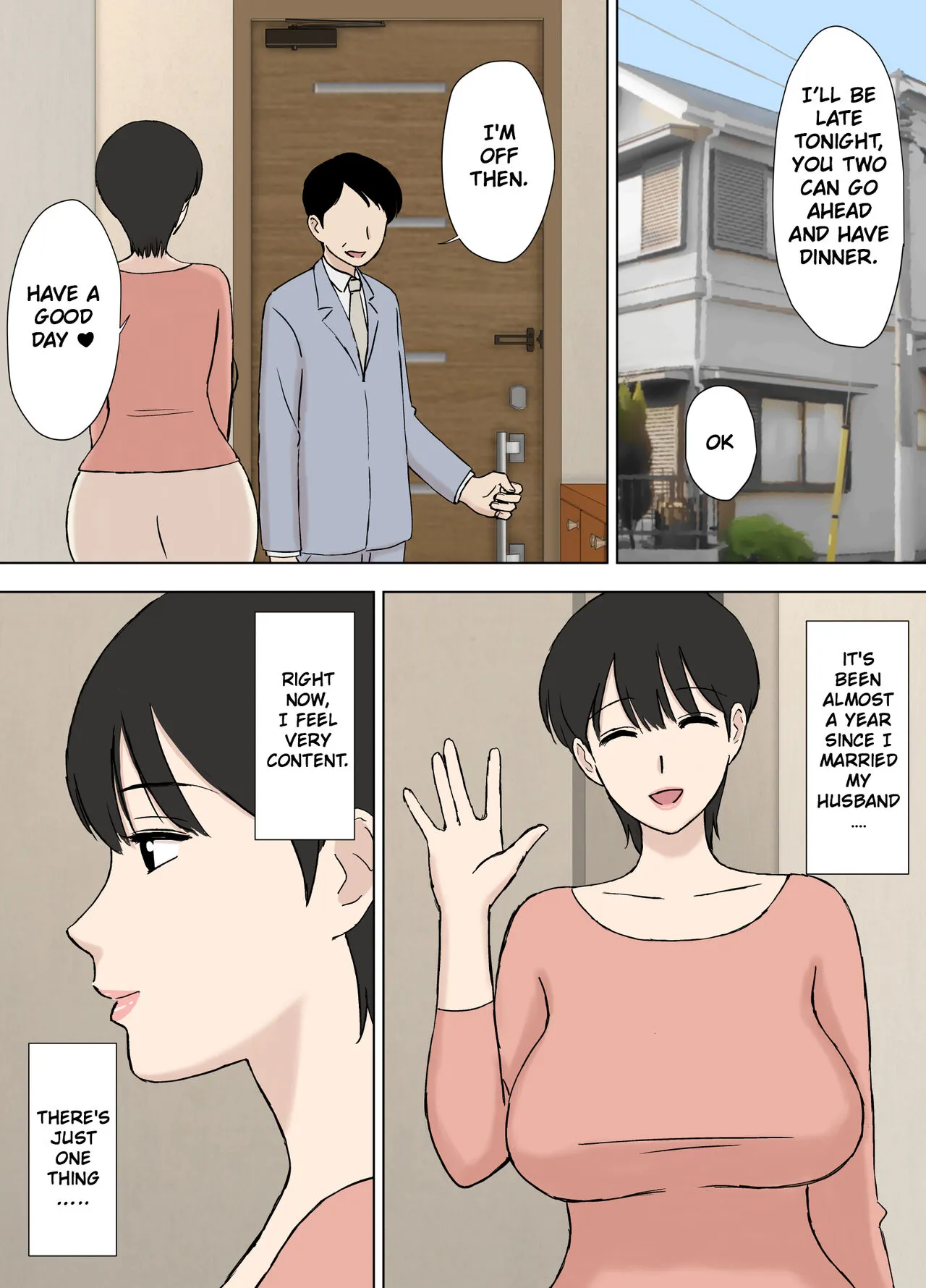 Juujun Mama no Chizuru-san to Otto no Tsurego | The Obedient Chizuru-san And Her Stepchild | Page 5