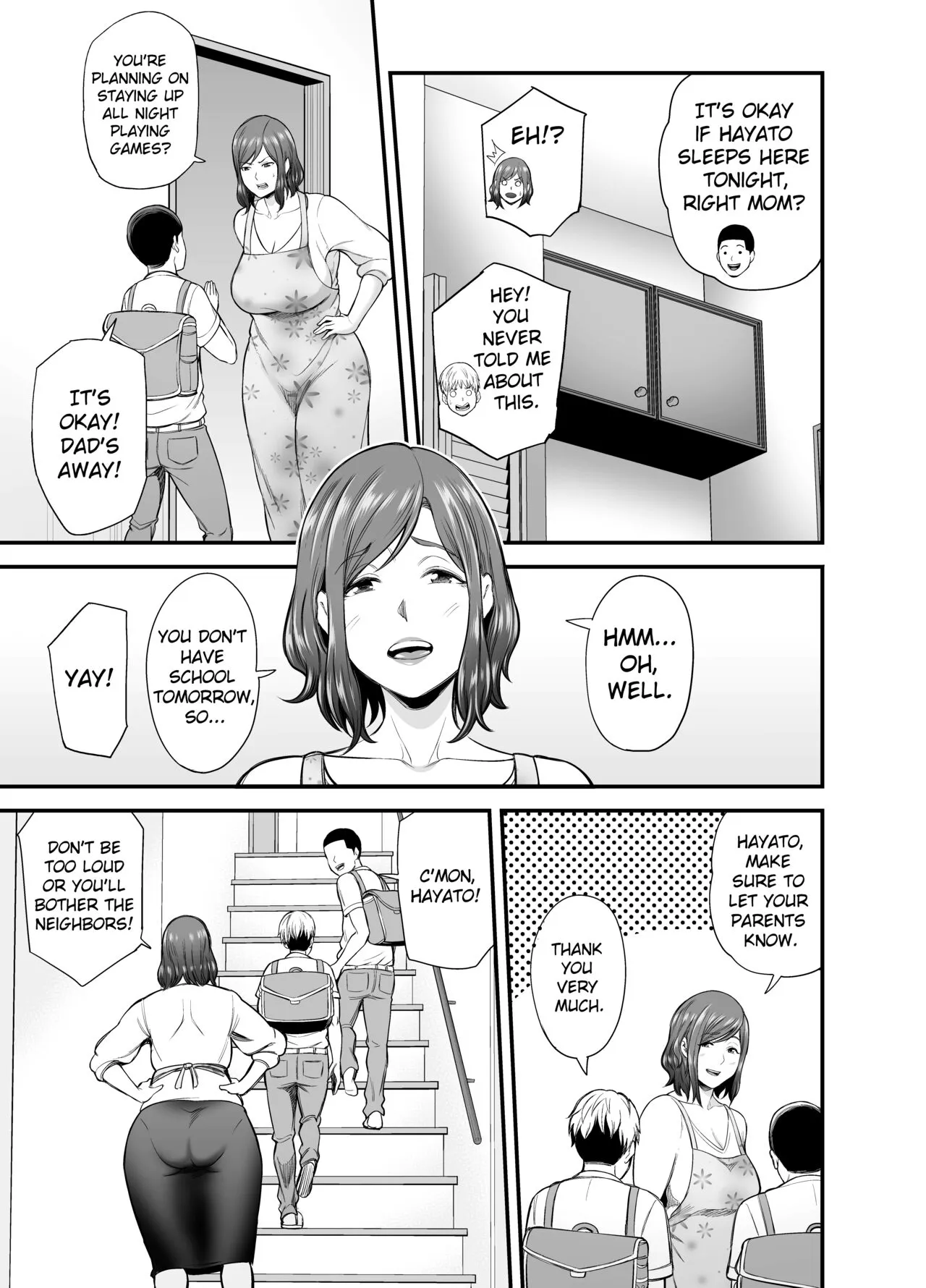 Sexless de Yokkyu Fuman na Watashi wa, Musuko no Tomodachi to... | Page 8