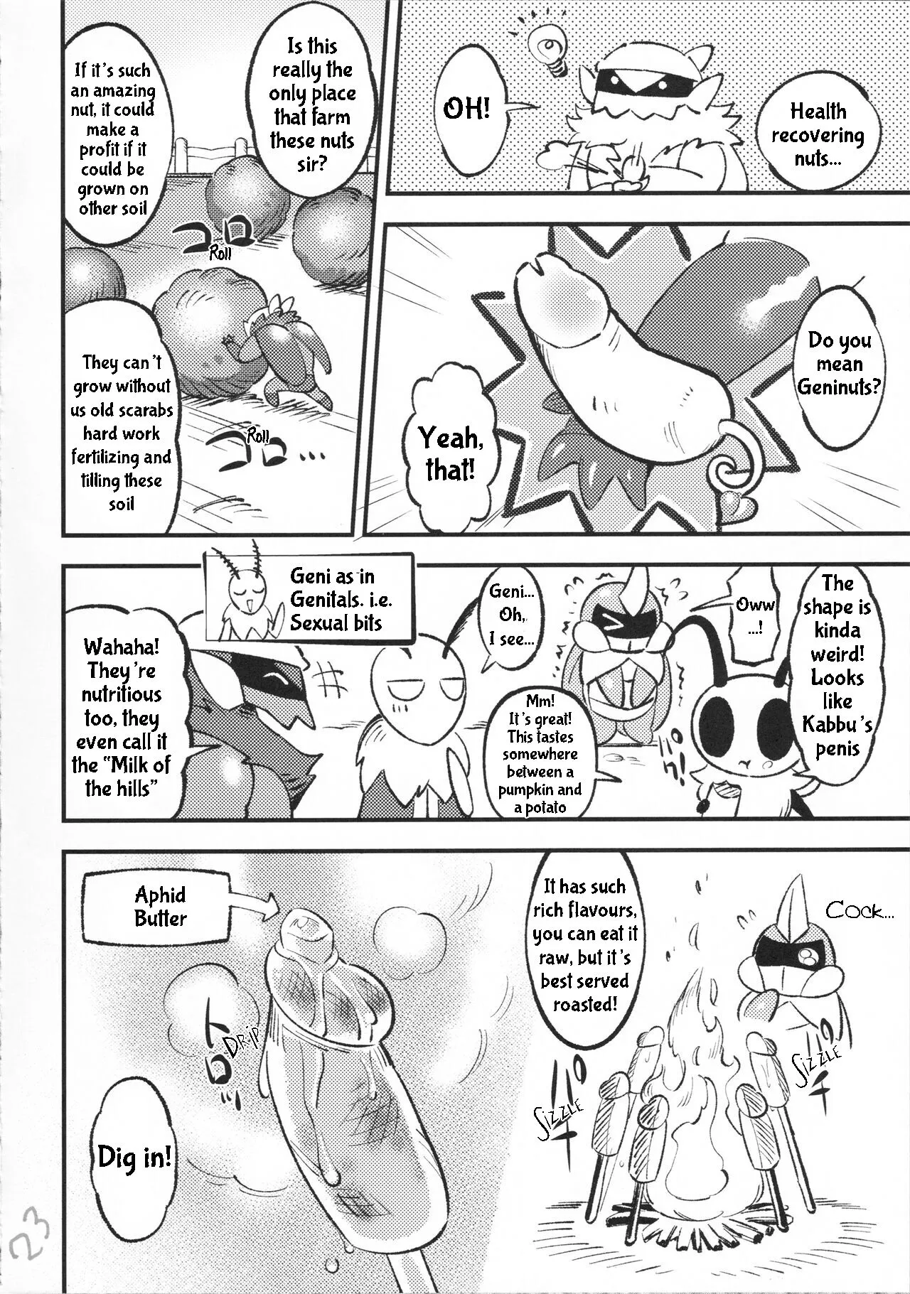 Kabbu Kabe Shiri Hon | Kabbu in the Hole | Page 24