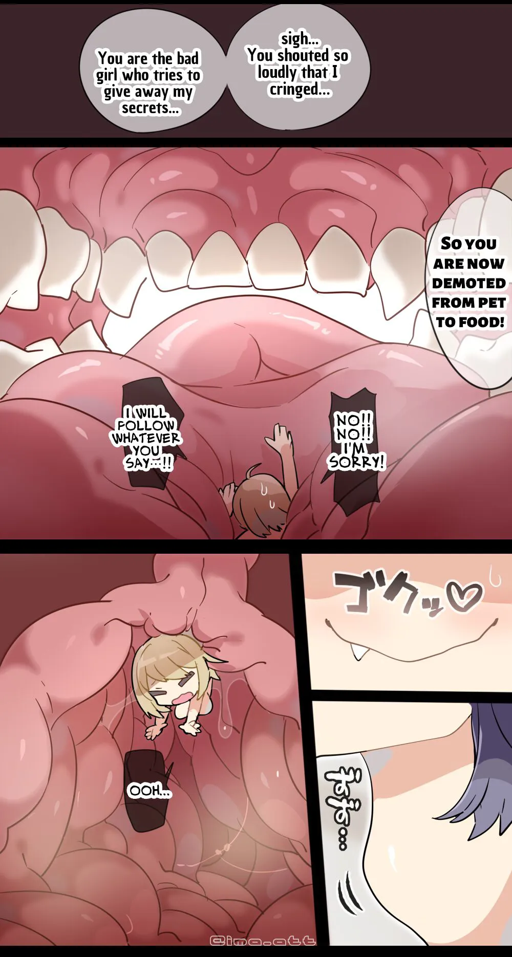 Gloomy Woman  VORE | Page 4