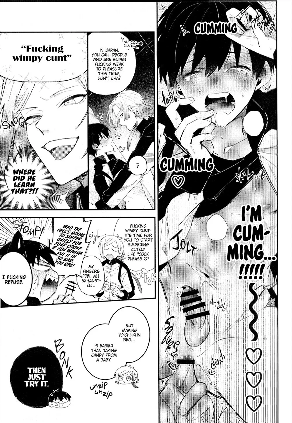 Fuzakenna Kuso Darling | Don't Be Silly! Shitty Darling.   {Blue Cock Scans} | Page 9