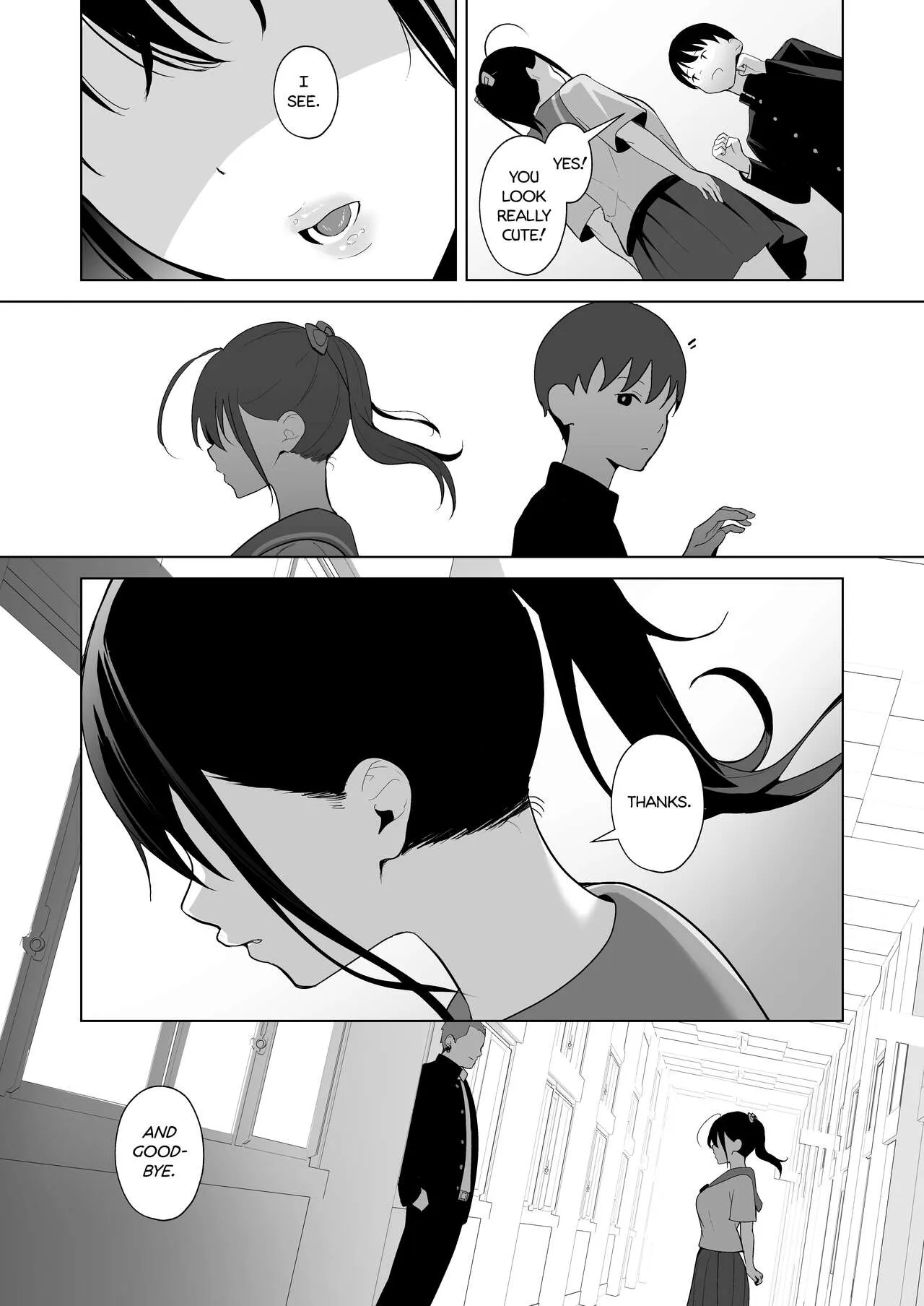 Kamikazari ~Boku no Downer-kei Kanojo ga Class no Kyokon DQN ni Me o Tsukerareta Hanashi~ | Hair Ribbon - How My Reserved Girlfriend Was Targeted By A Big-Cocked Fuckboy In My Class. | Page 48