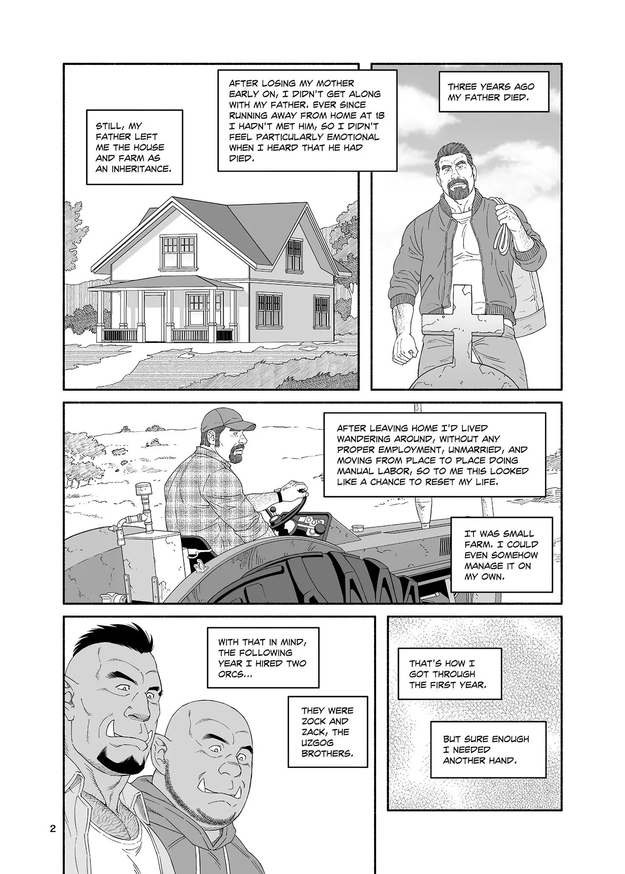 Tagame Gengoroh] B.S.B. Big Sir's Bitches : A Farmer - In the Case of Ted Sterling | Page 3