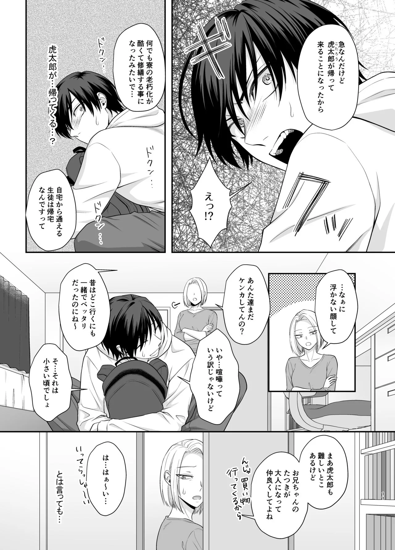 Bokutachi, Kyoudai ni wa Mou Modorenai Mitai desu. | Page 11