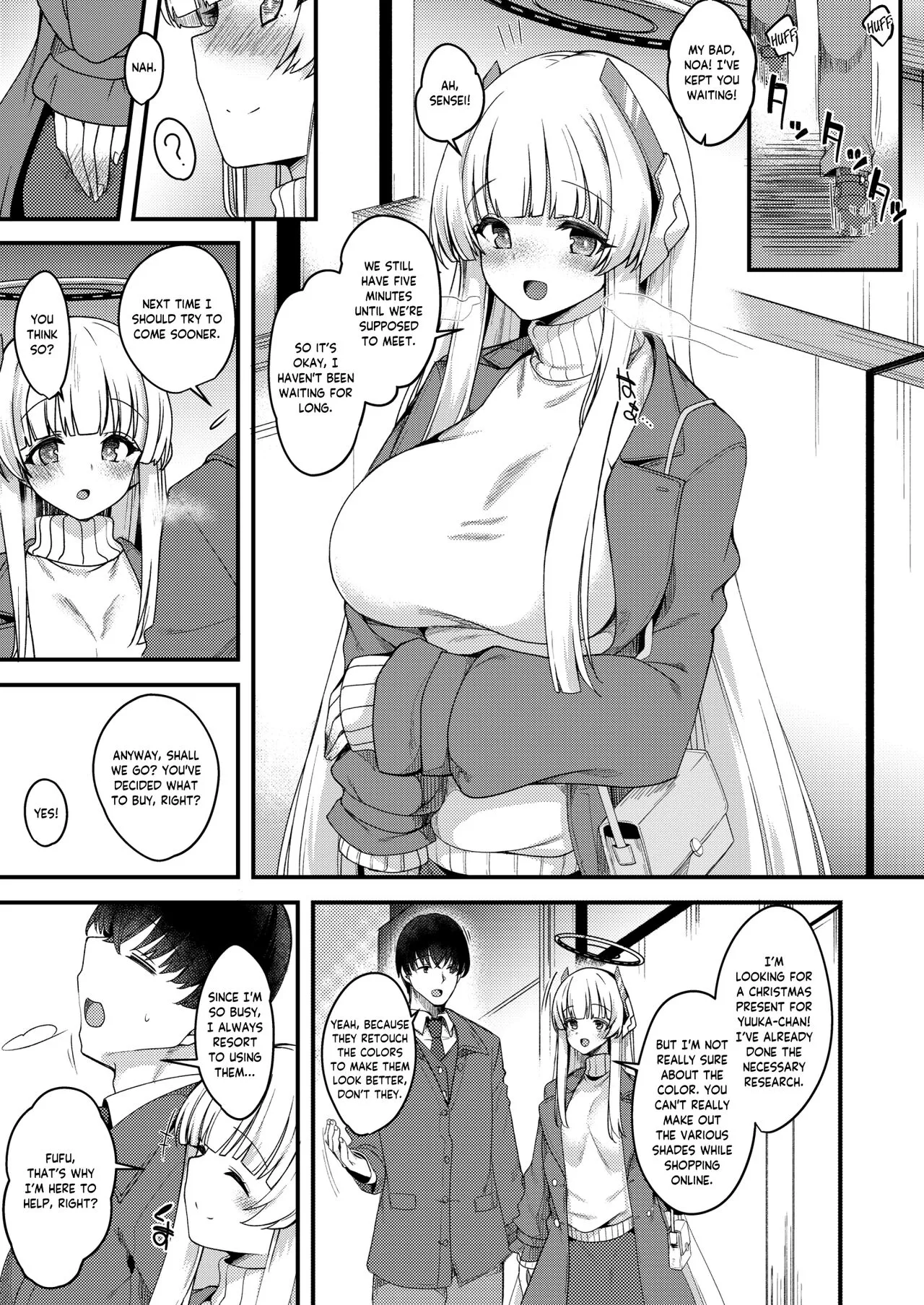 Sensei Iippai Ojikan Itadaichaimasu ne | Sensei, may I take a lot of your time? | Page 2