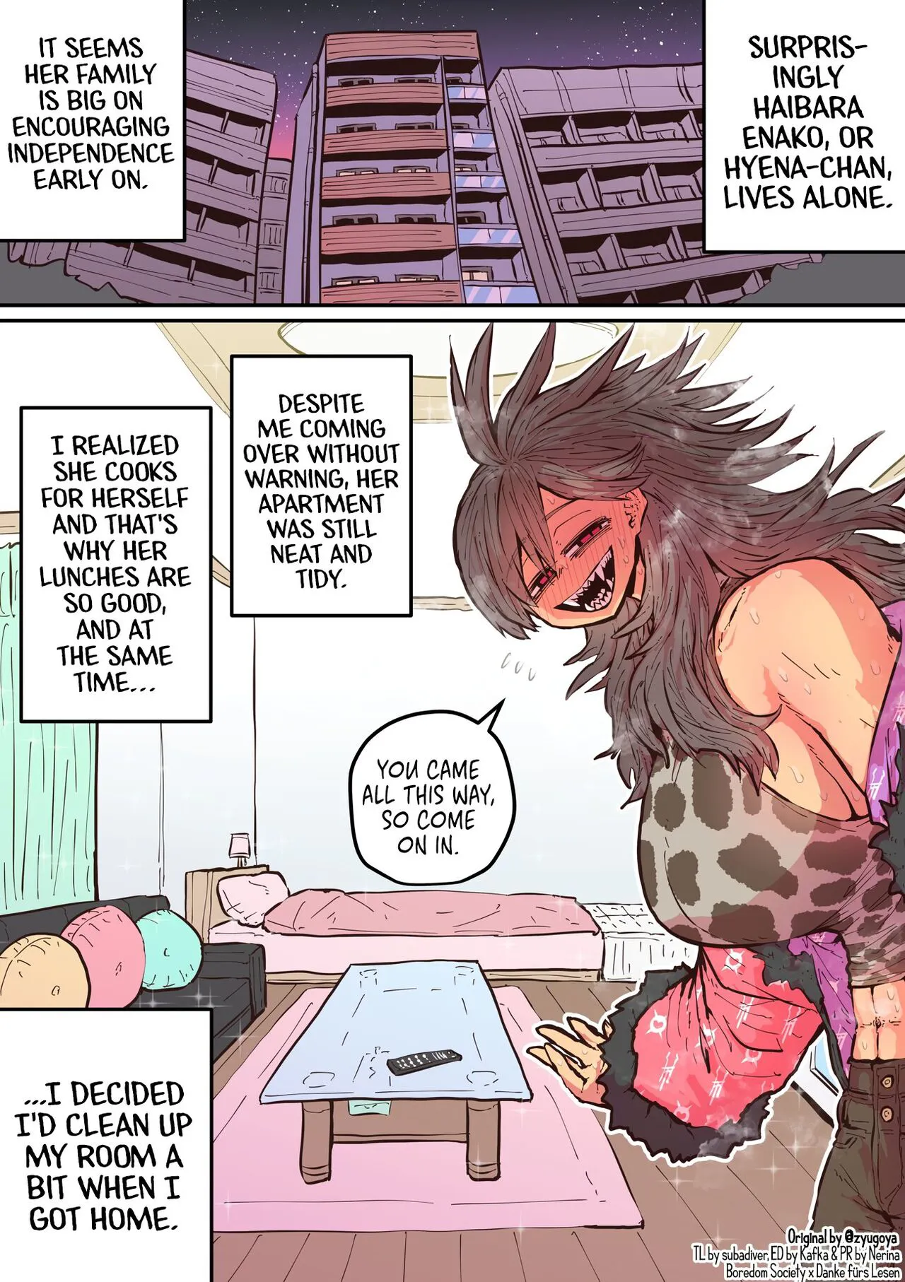 Being Targeted by Hyena-chan | Page 12