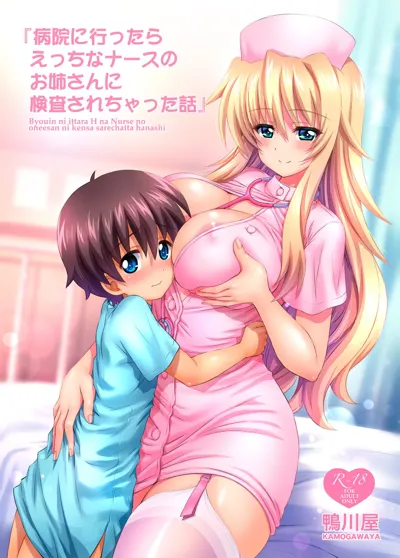 Byouin ni Ittara Ecchi na Nurse no Onee-san ni Kensa sarechatta Hanashi's main title page