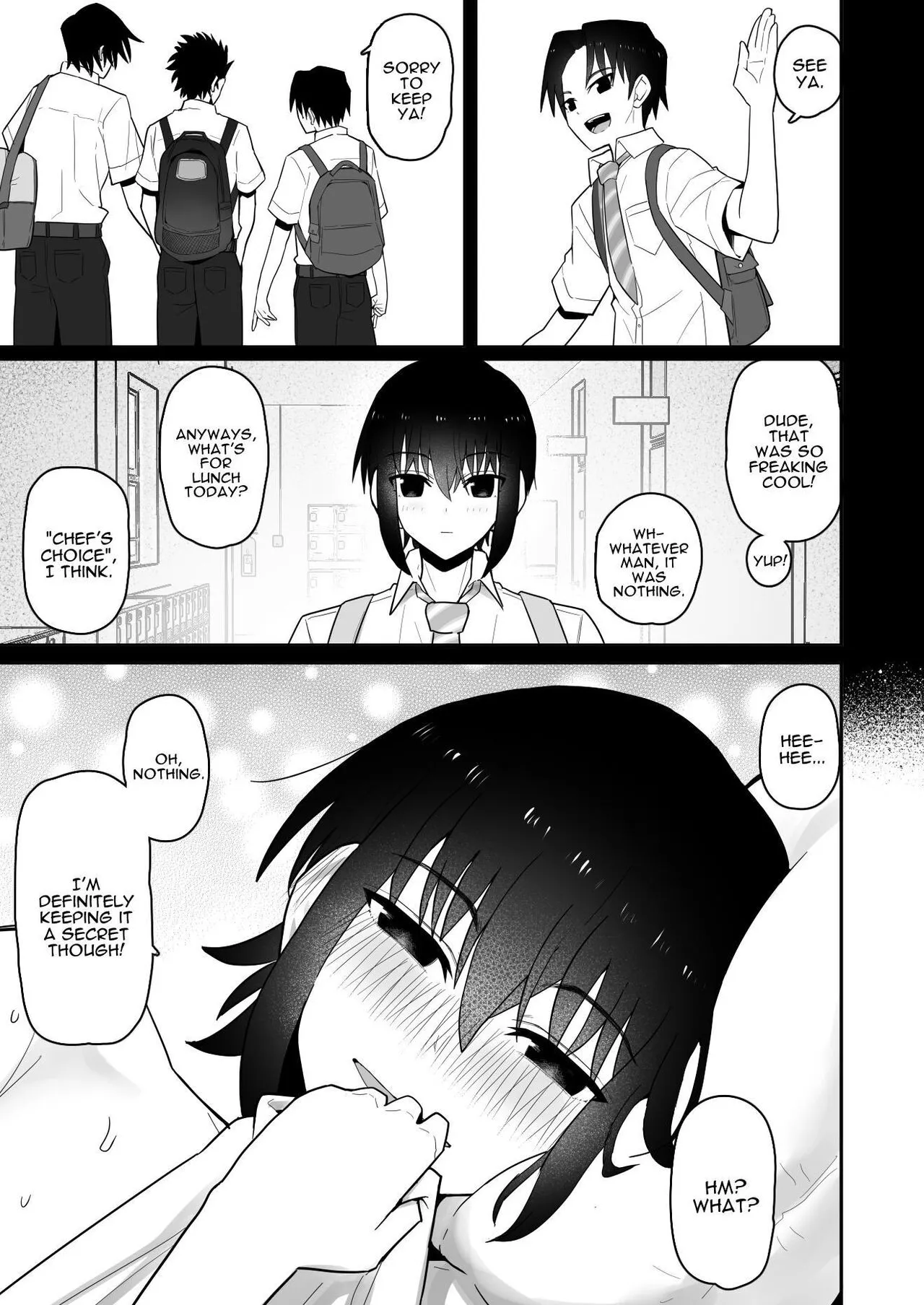 Koushinchou de Namaiki na Kouhai ga Jitsu wa Kojirase Dosukebe de, Boku no Koto ga Daisuki datta Hanashi | Page 96