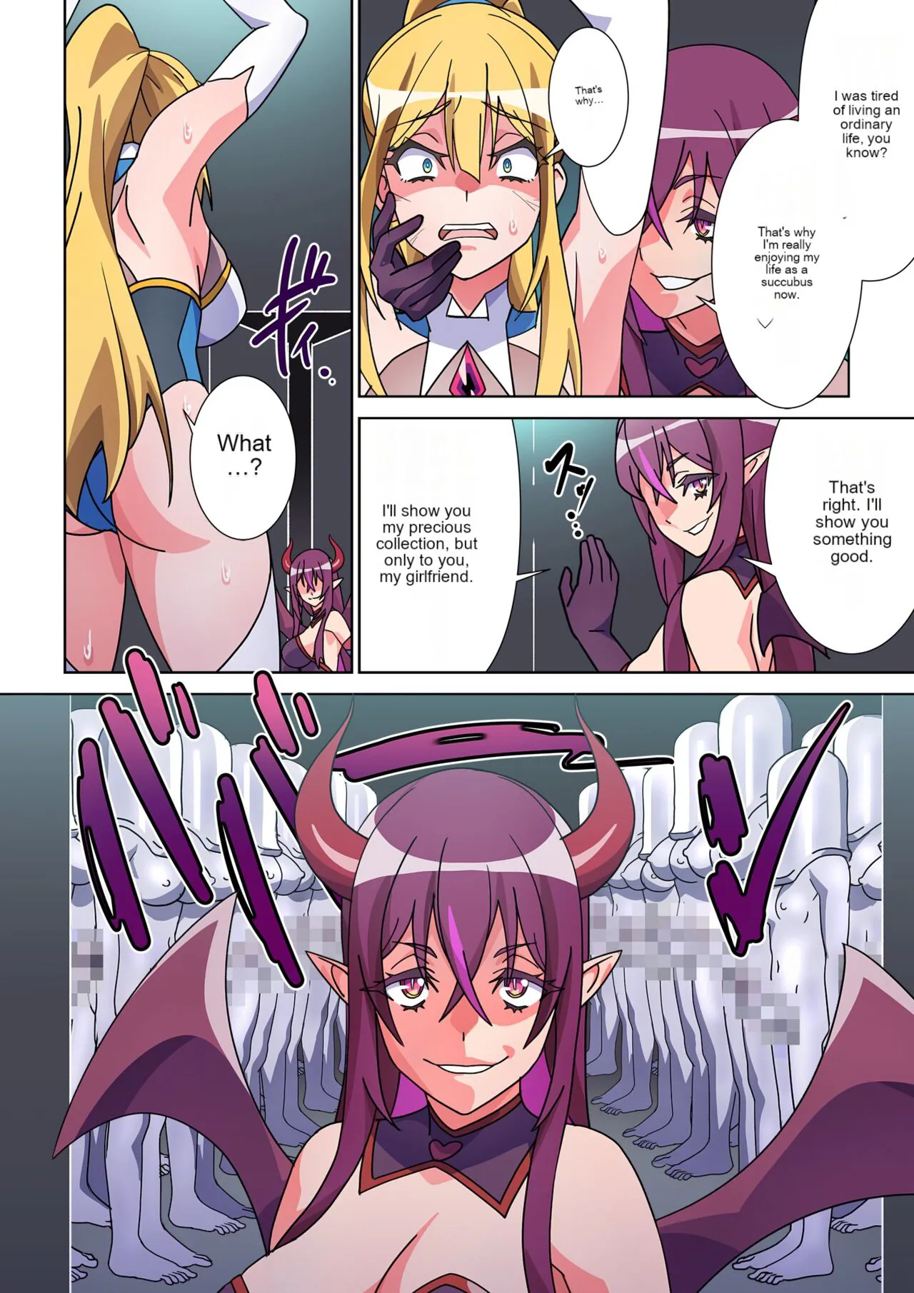 Moreugesseoyo ni Sareta Kanojo to, Saikyou Succubus ni Natta Ore | The girl who was turned into Morgessoyo and me who became the strongest succubus | Page 8