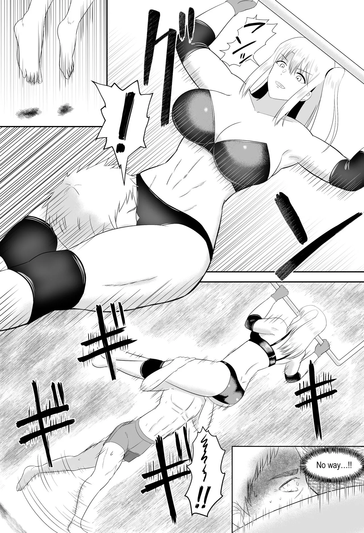 Taiman! -Saki-chan ni Maketakunai!- | Taiman! I Can't Let Saki Beat Me! | Page 17