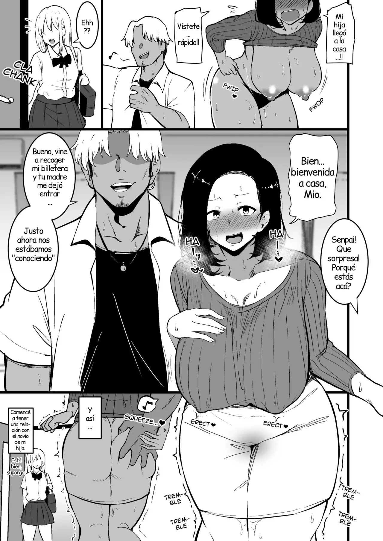 Musume no Kareshi ni Ochiru Okaa-san. 2 | Una madre que se enamora del novio de su hija 2 | Page 16