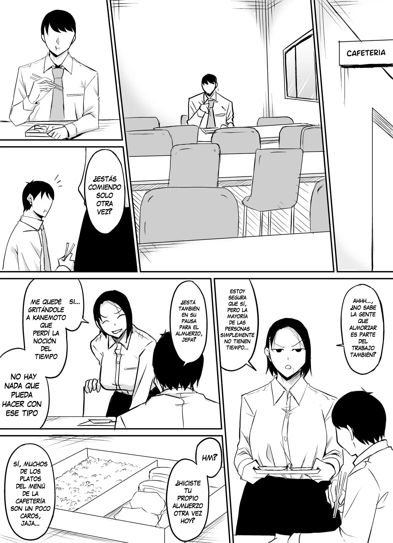 Akogare no Onna Joushi ga Douryou no Charao ni Otosareru Hanashi | Page 7