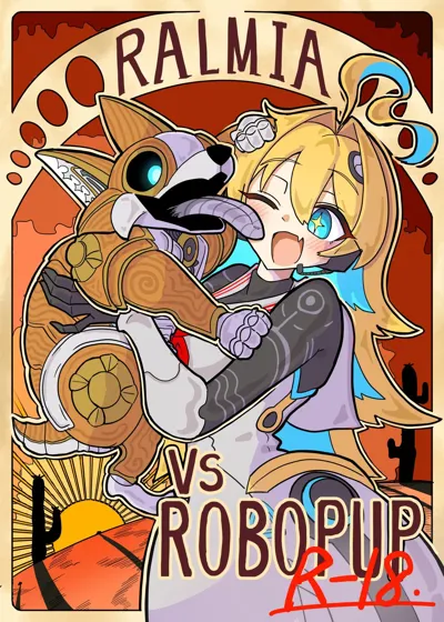 Ralmia vs Robopup's main title page