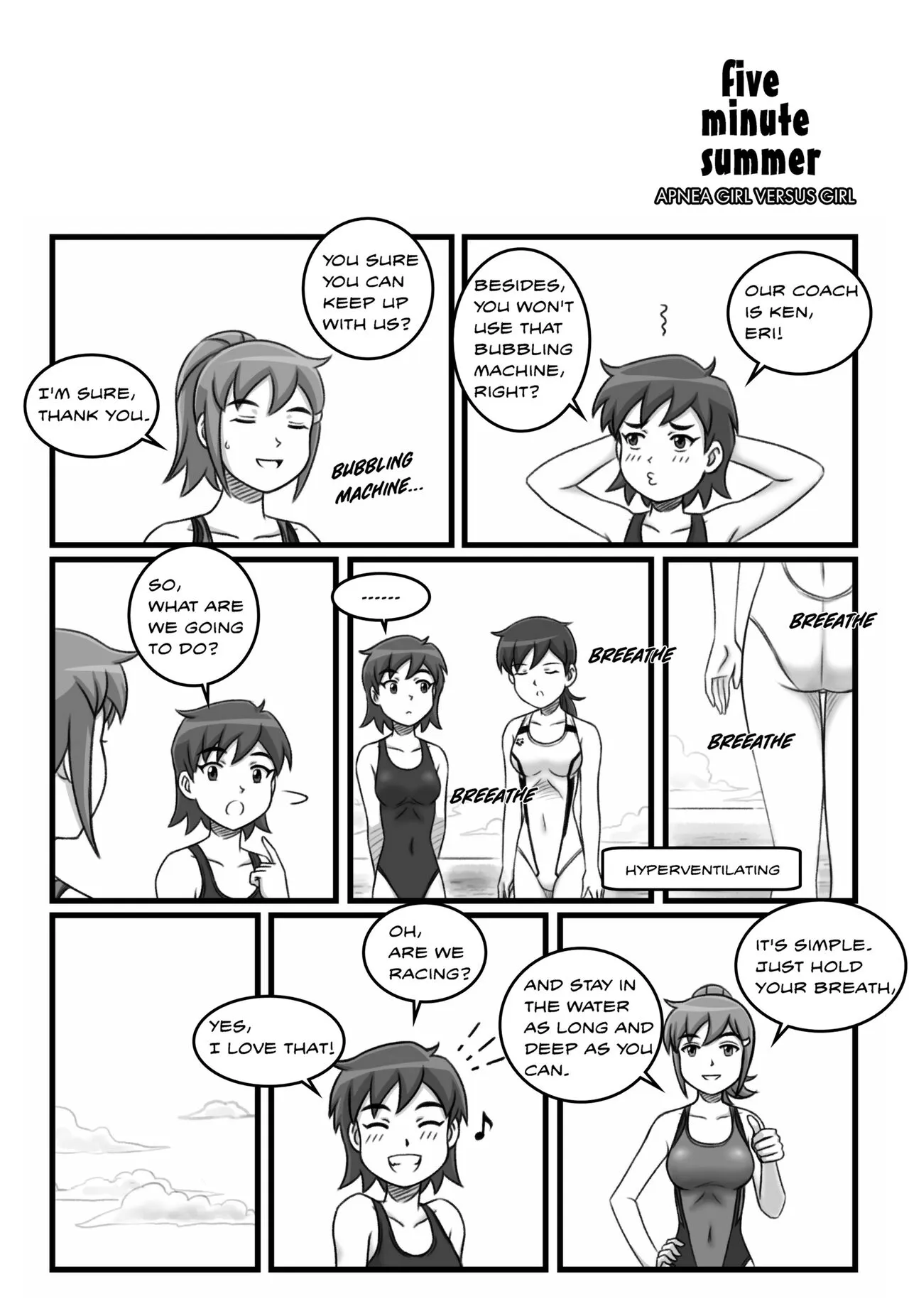 Apnea Girl Versus Girl | Page 80