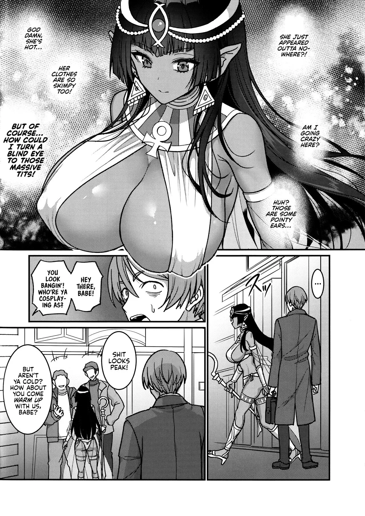 Muchi Muchi Kasshoku Oujo to Yarimakuri Dousei Seikatsu | Non-stop Fucking at Home With This Dummy Thicc Chocolate Princess | Page 3