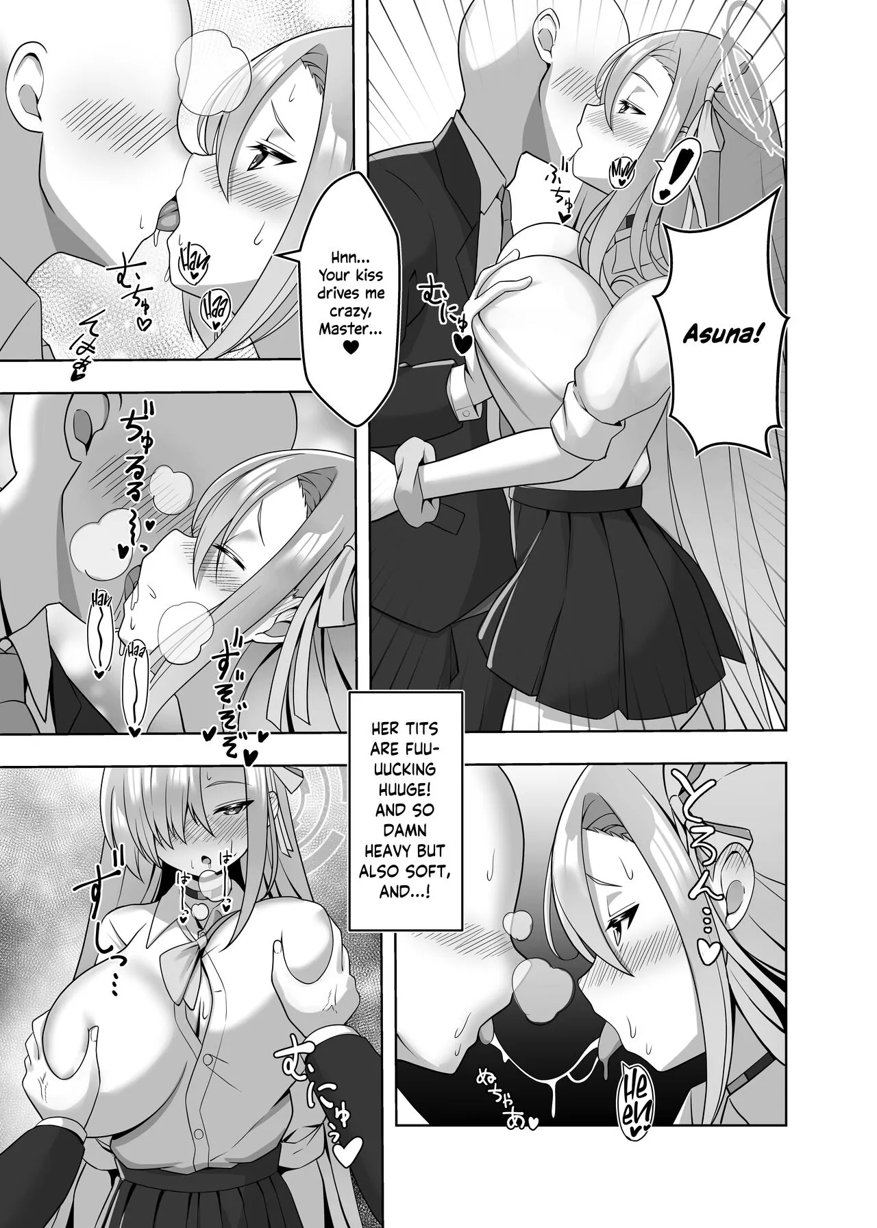 Ichinose Asuna to Sukebe Suru Hon | Lewd Sex with Ichinose Asuna | Page 4