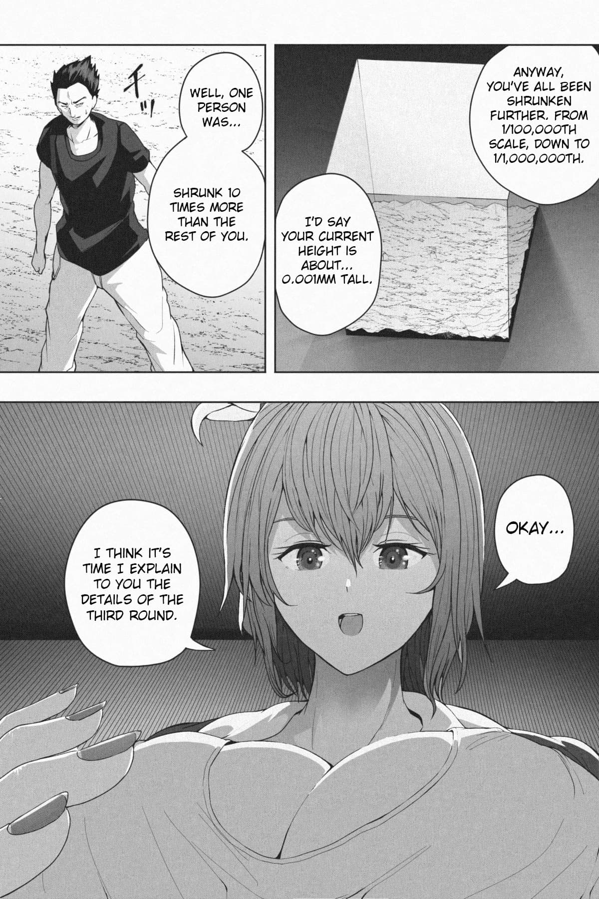 Shukushou Ikinokori Taikai Ch.1-6 | Shrinking Survival Competition Ch.1-6 | Page 103