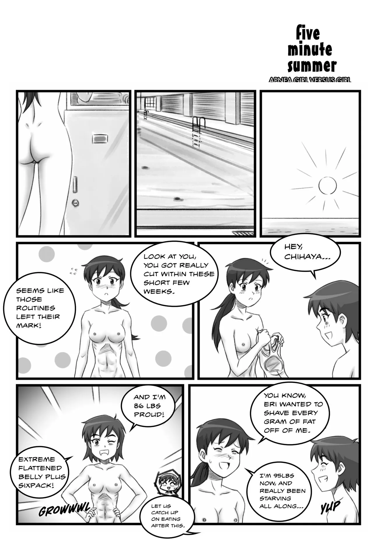 Apnea Girl Versus Girl | Page 123