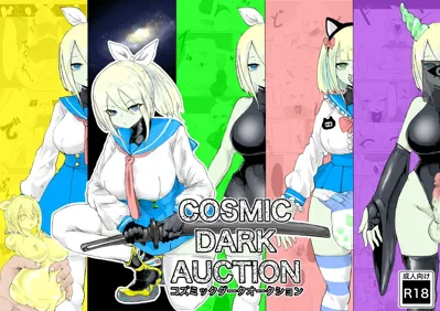 COSMIC DARK AUCTION's main title page