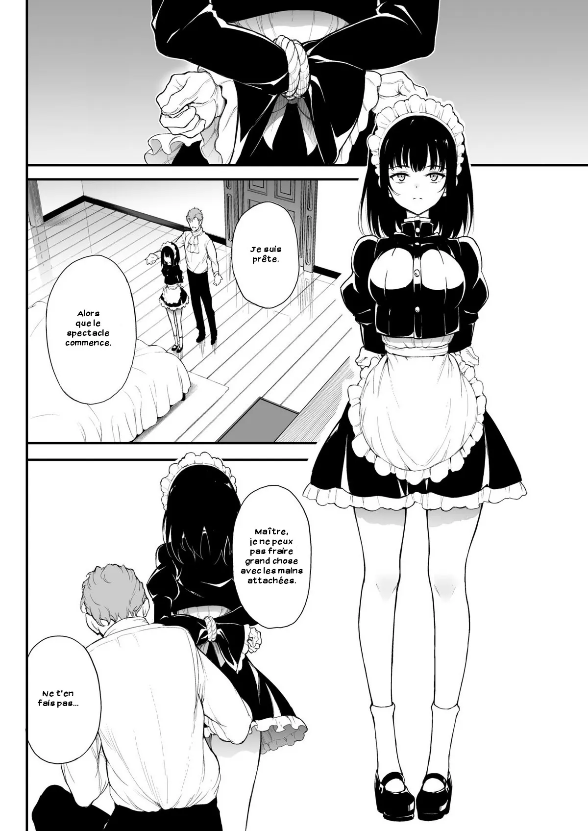 Maid Kyouiku. 2 -Botsuraku Kizoku Rurikawa Tsubaki- | Page 4