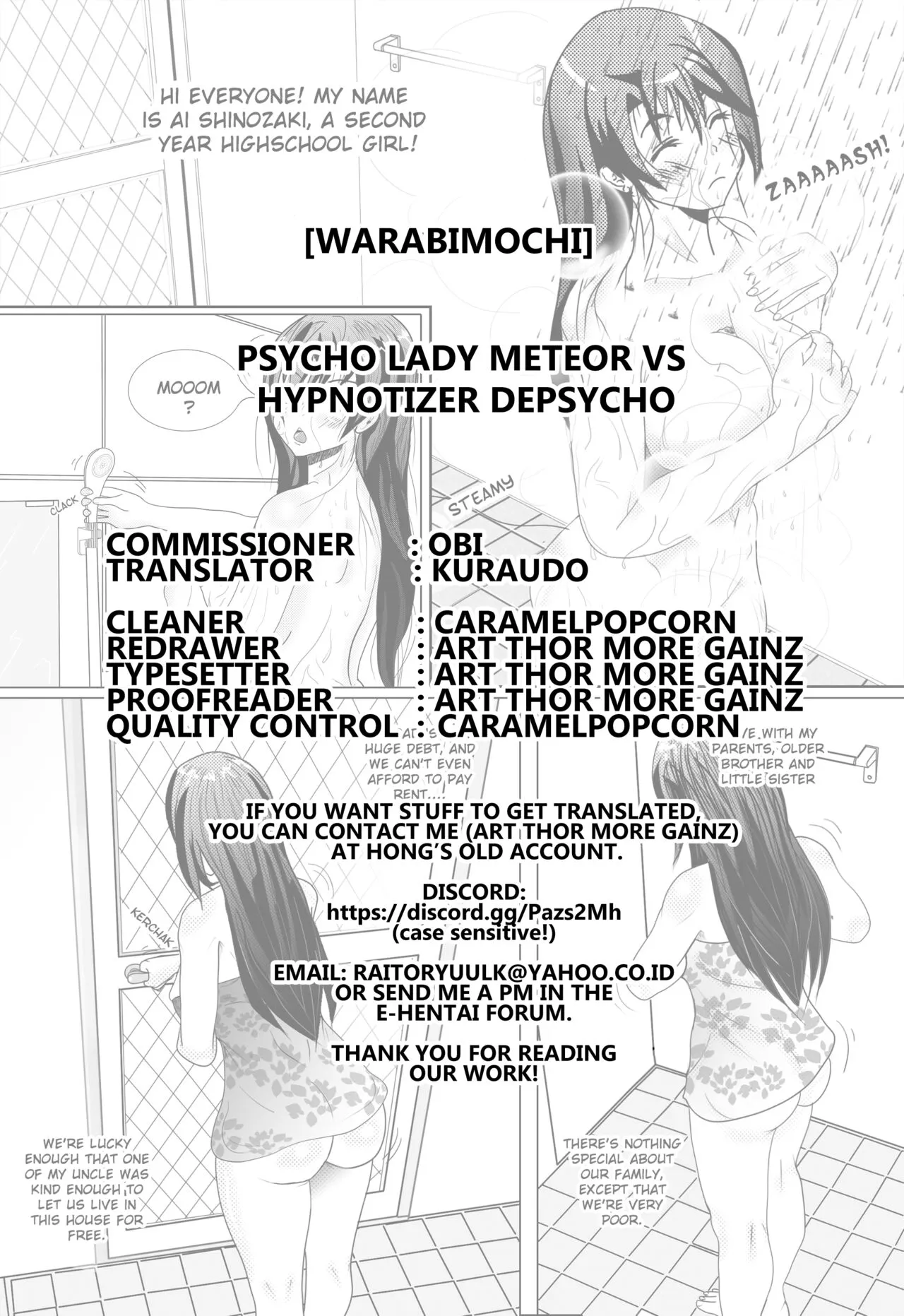 Psycho Lady Meteor VS Hypnotizer Depsycho | Page 9