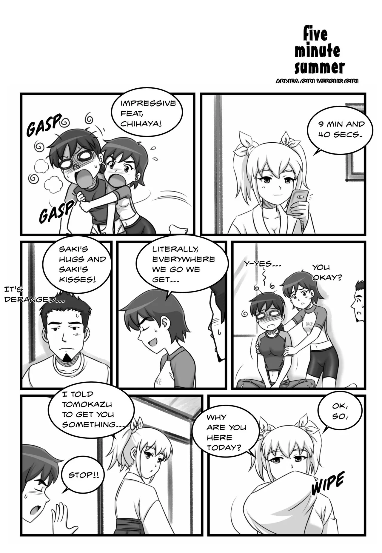 Apnea Girl Versus Girl | Page 52