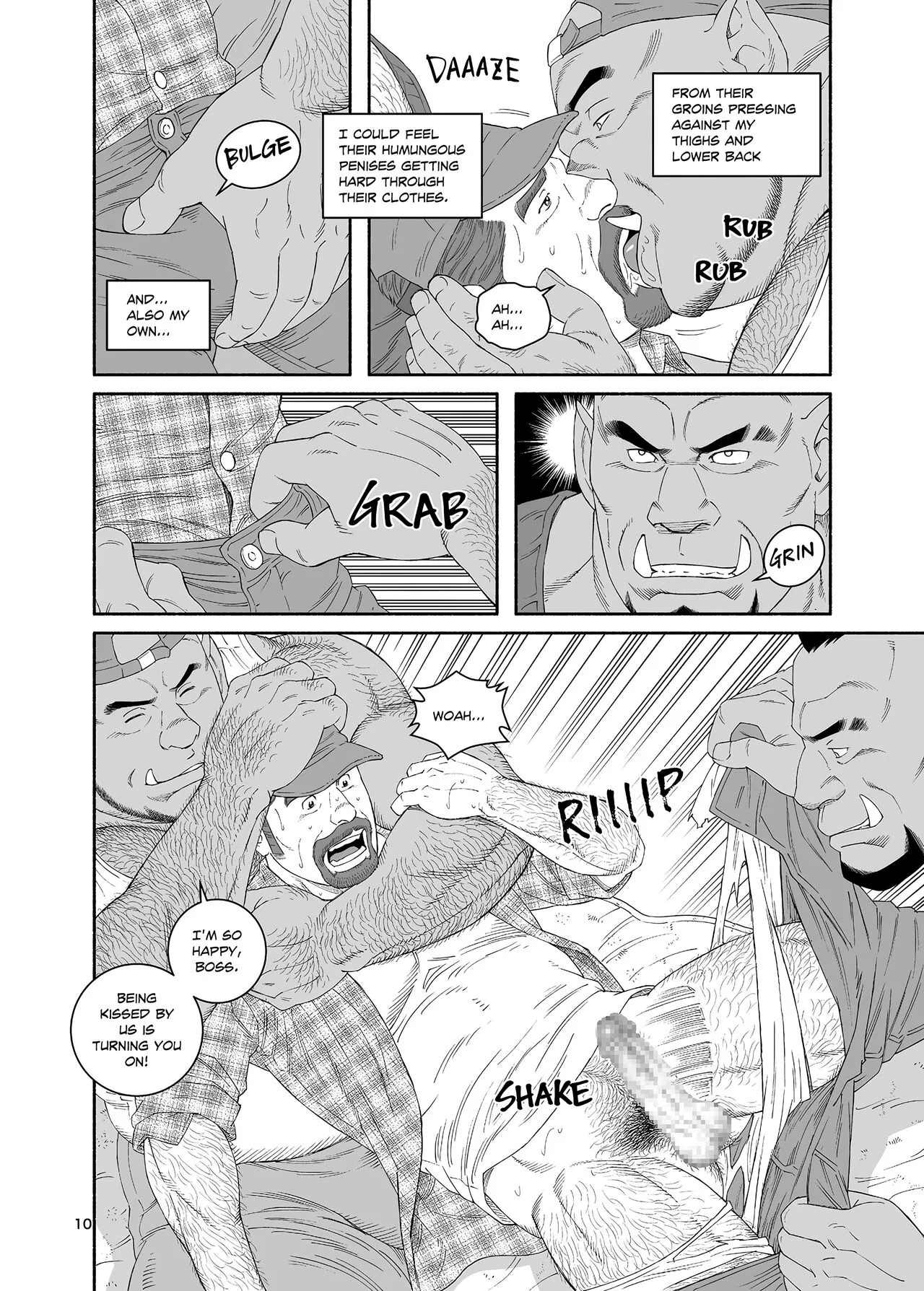 Tagame Gengoroh] B.S.B. Big Sir's Bitches : A Farmer - In the Case of Ted Sterling | Page 11