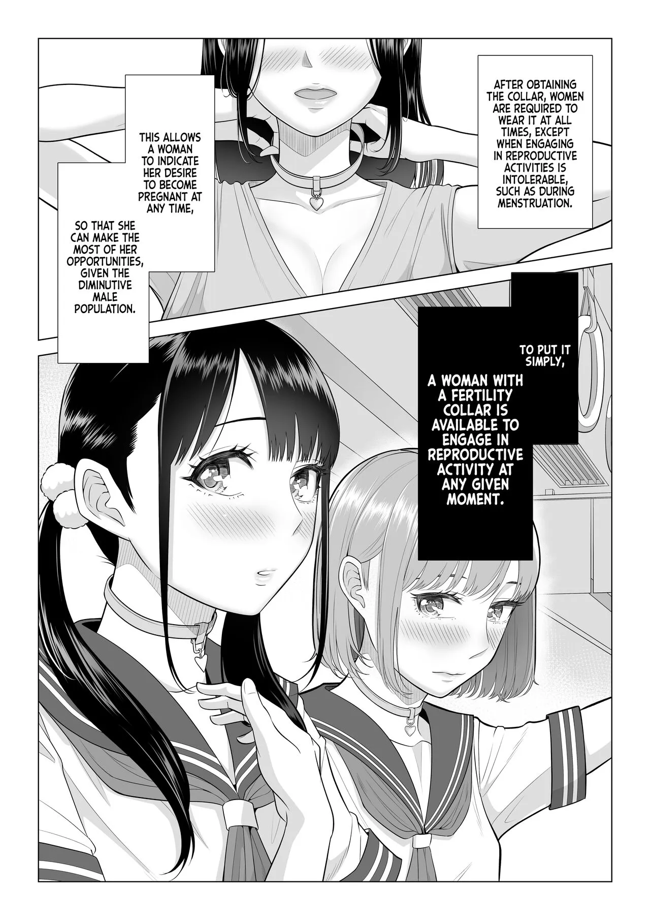 Dansei ga Kyokutan ni Sukunai Kono Sekai de wa, Seishi wa Kichou na Shigen desu. | In a World Where Men Are Scarce, Sperm Is a Precious Resource. | Page 10