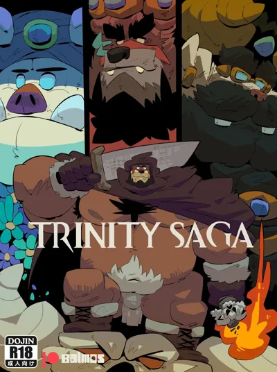 TRINITY SAGA's main title page